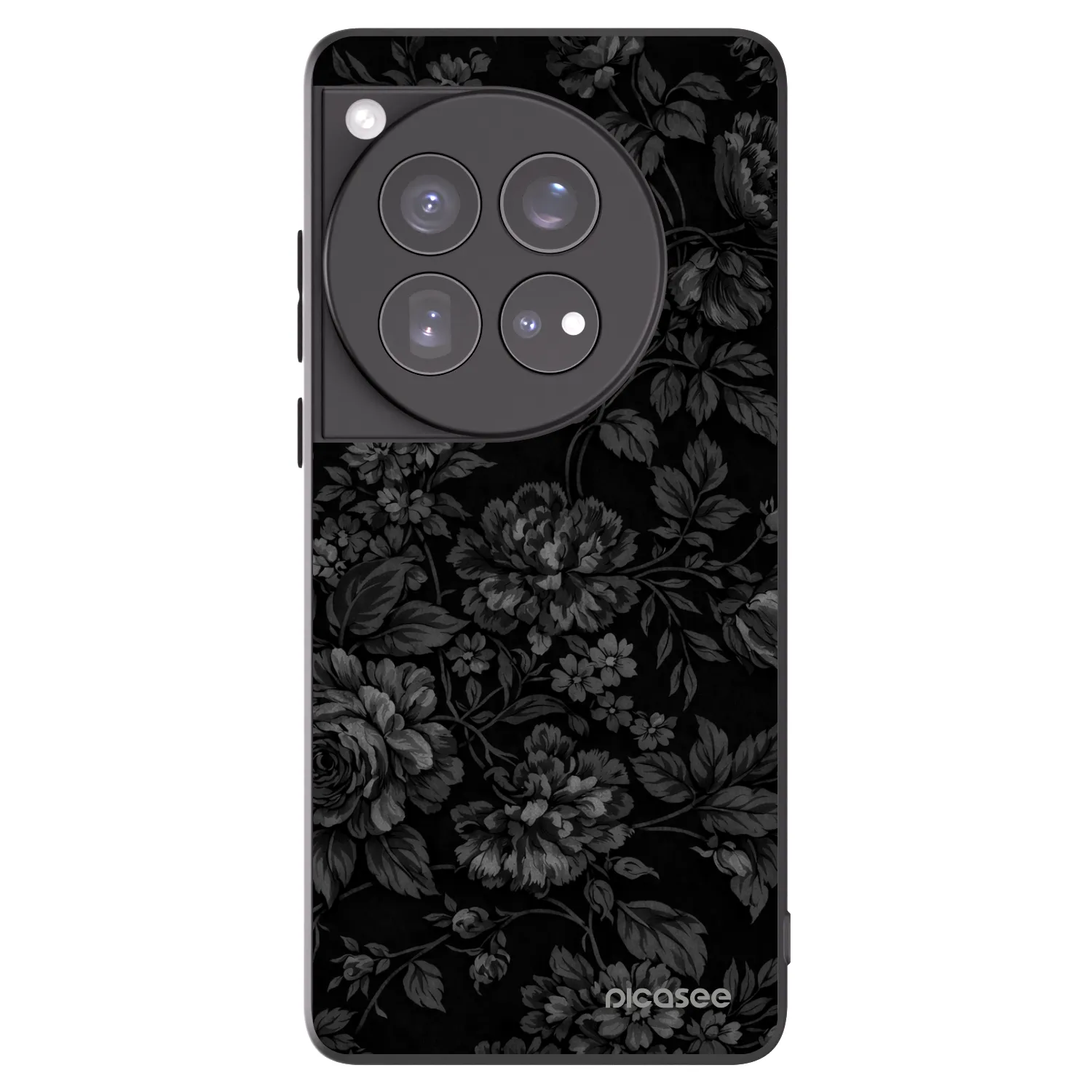 Picasee silikonski črni ovitek za OnePlus 12 5G - Dark Romance