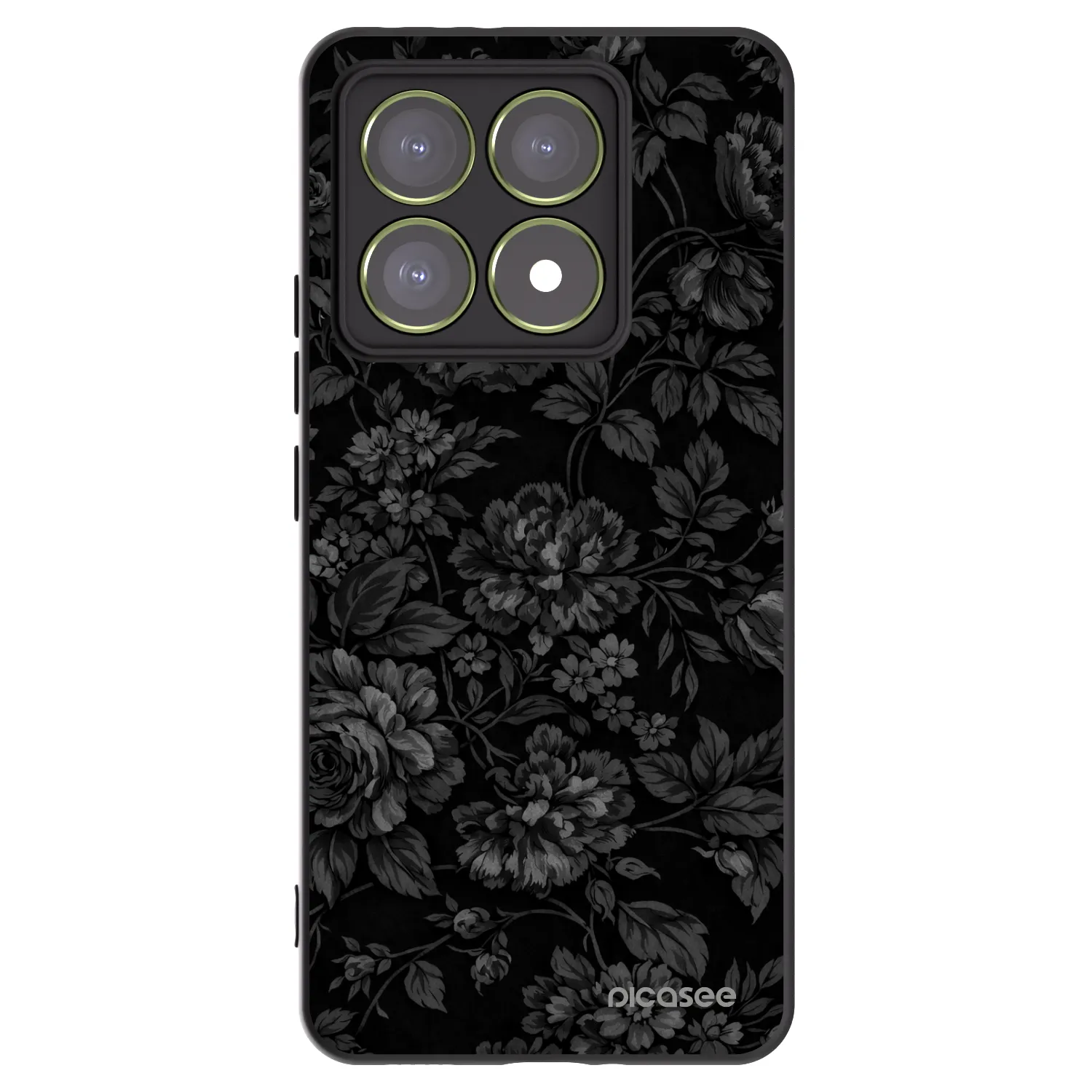 Picasee silikonski črni ovitek za Xiaomi 14T - Dark Romance