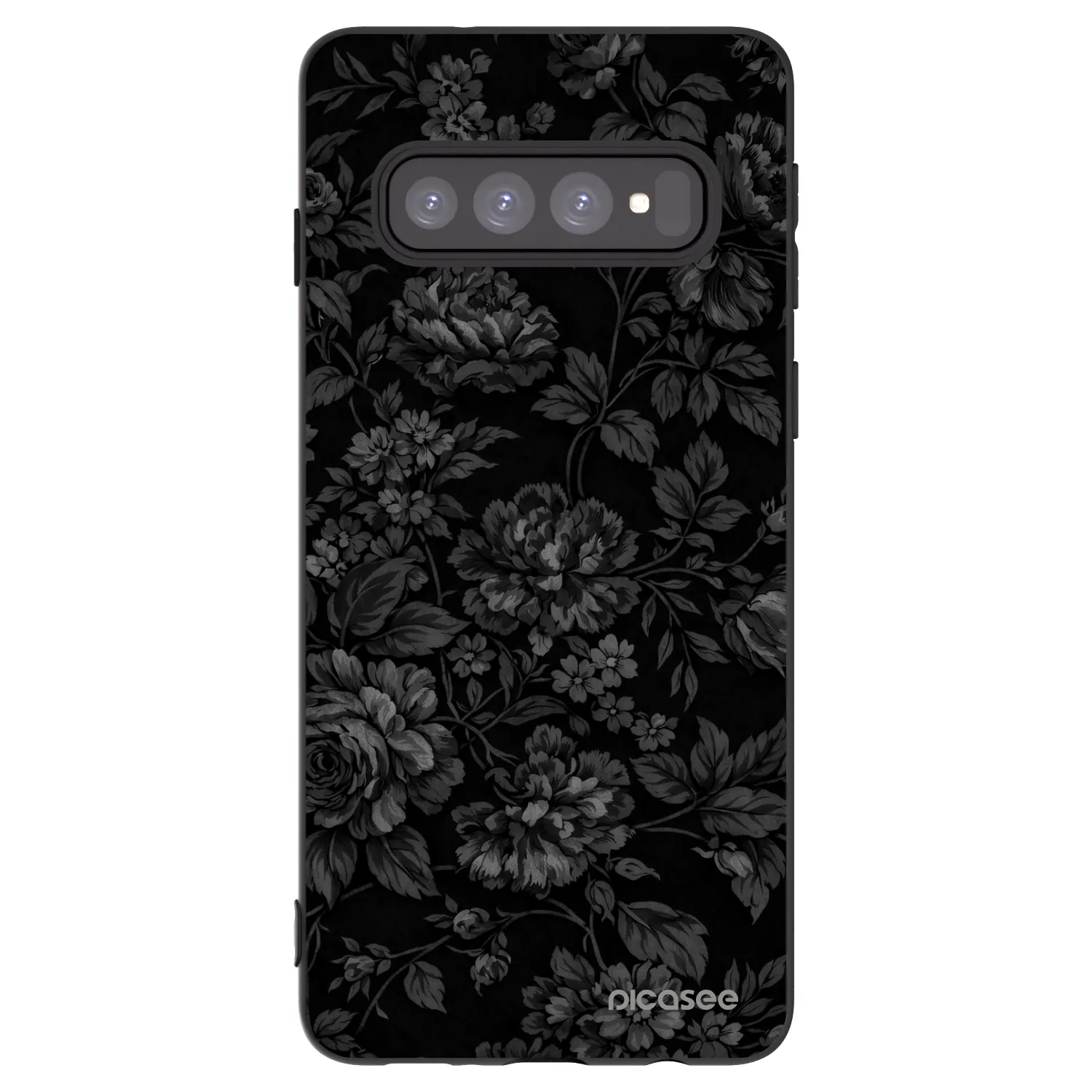 Picasee silikonski črni ovitek za Samsung Galaxy S10 G973 - Dark Romance
