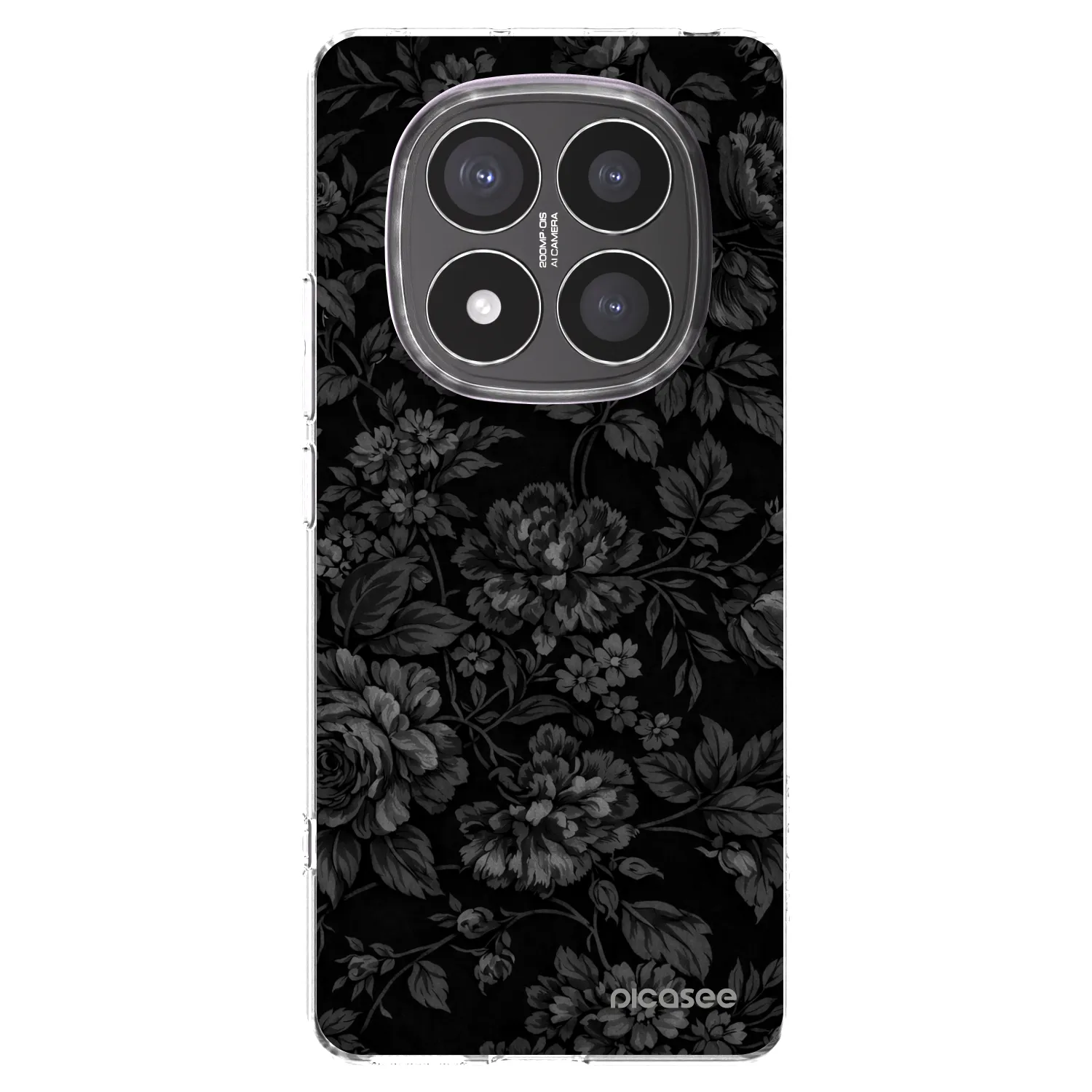 Picasee silikonski prozorni ovitek za Xiaomi Redmi Note 14 Pro+ 5G - Dark Romance