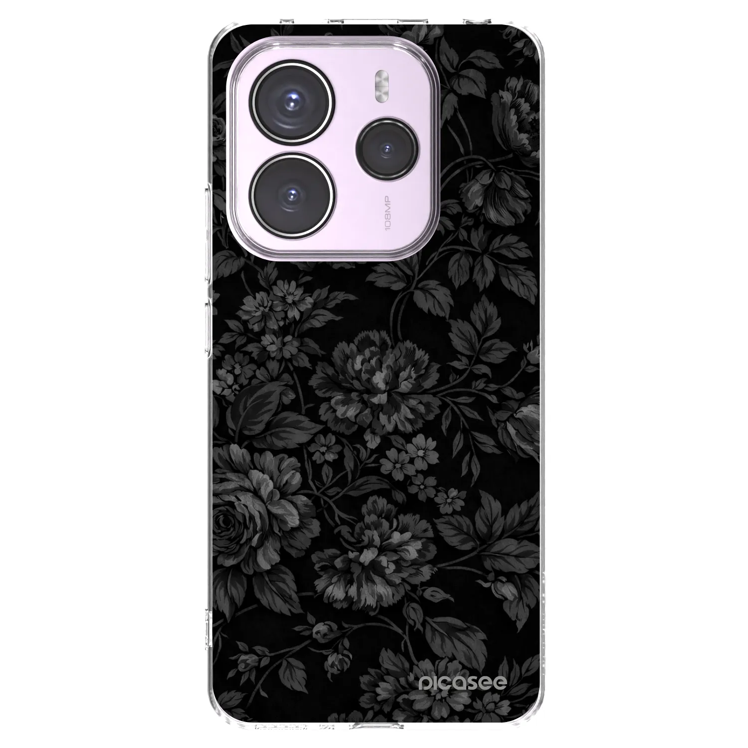 Picasee silikonski prozorni ovitek za Xiaomi Redmi Note 14 5G - Dark Romance
