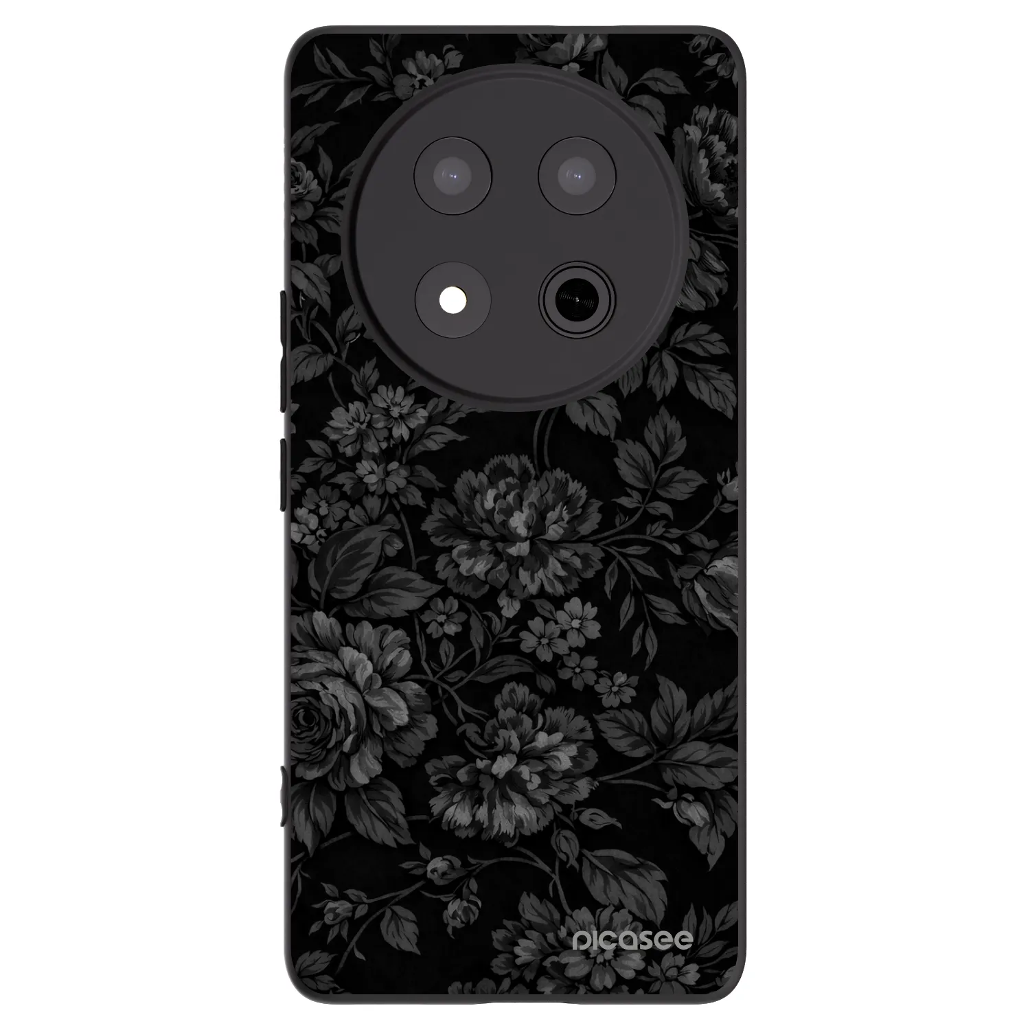 Picasee silikonski črni ovitek za Honor Magic7 Lite 5G - Dark Romance