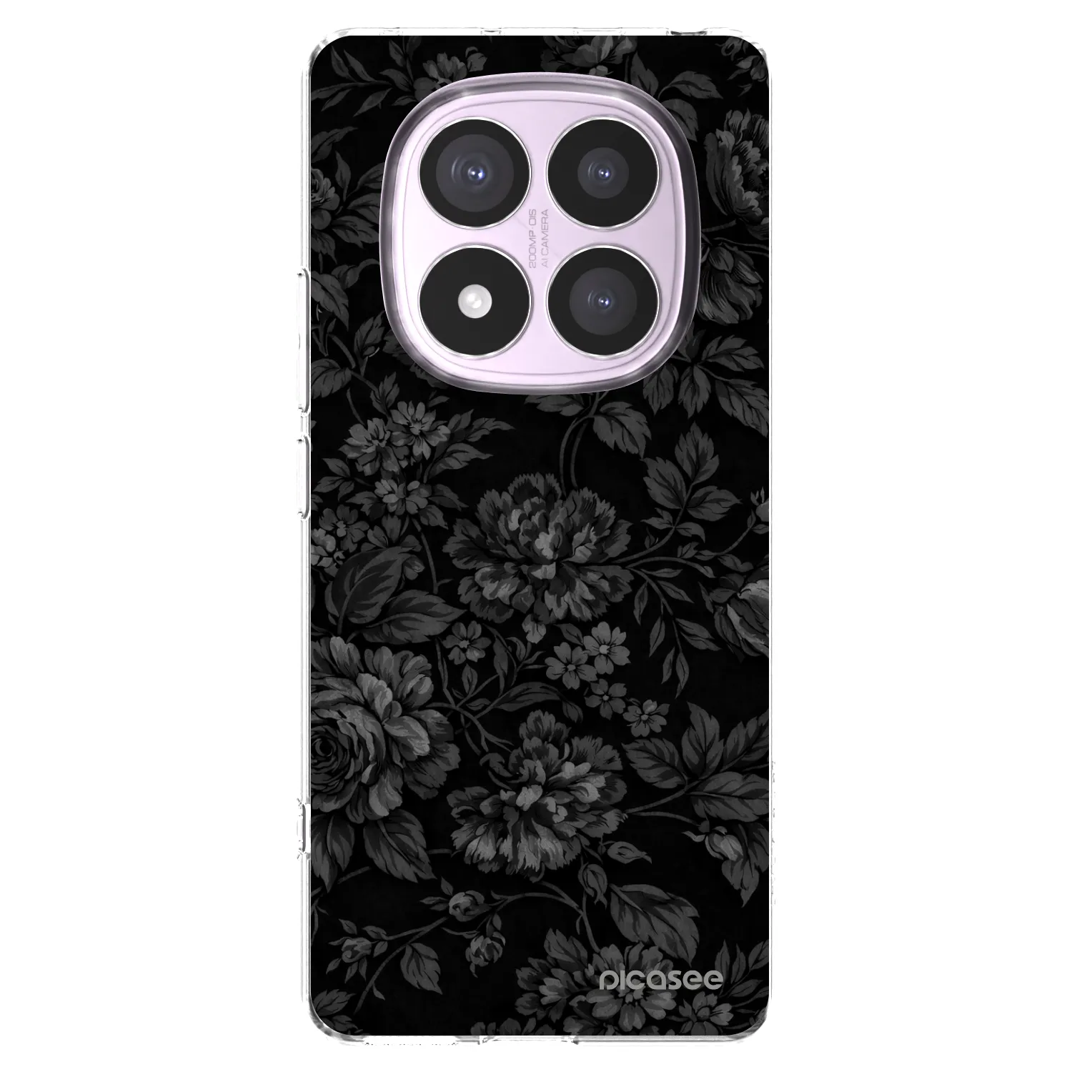 Picasee silikonski prozorni ovitek za Xiaomi Redmi Note 14 Pro 4G - Dark Romance