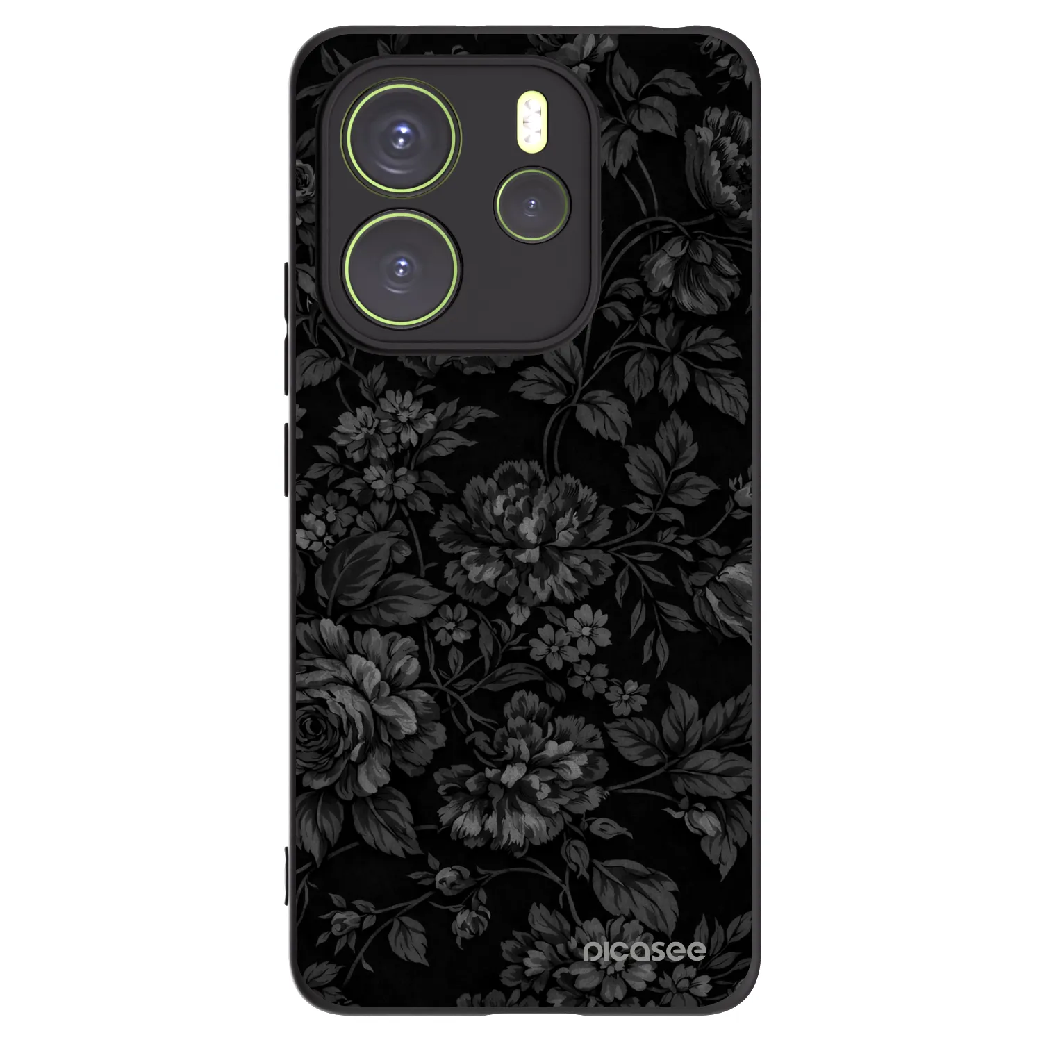 Picasee silikonski črni ovitek za Xiaomi Redmi Note 14 4G - Dark Romance