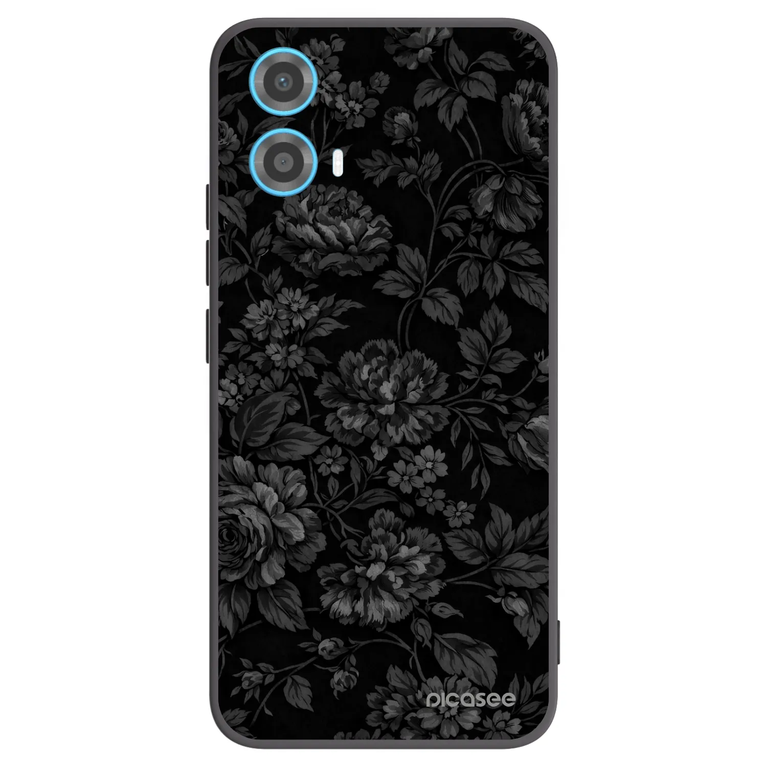 Picasee silikonski črni ovitek za Motorola Moto G34 5G - Dark Romance