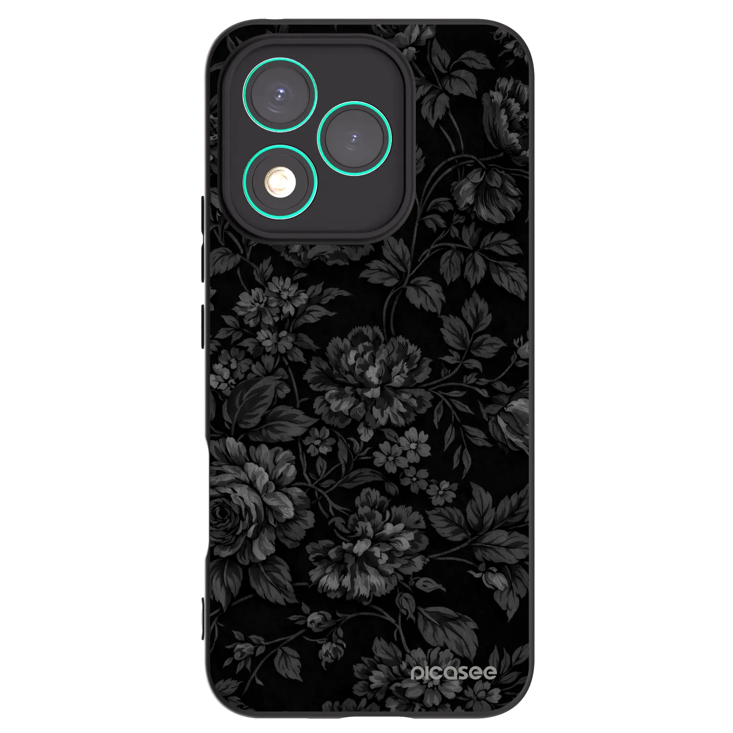 Picasee silikonski črni ovitek za Honor 400 Lite 5G - Dark Romance