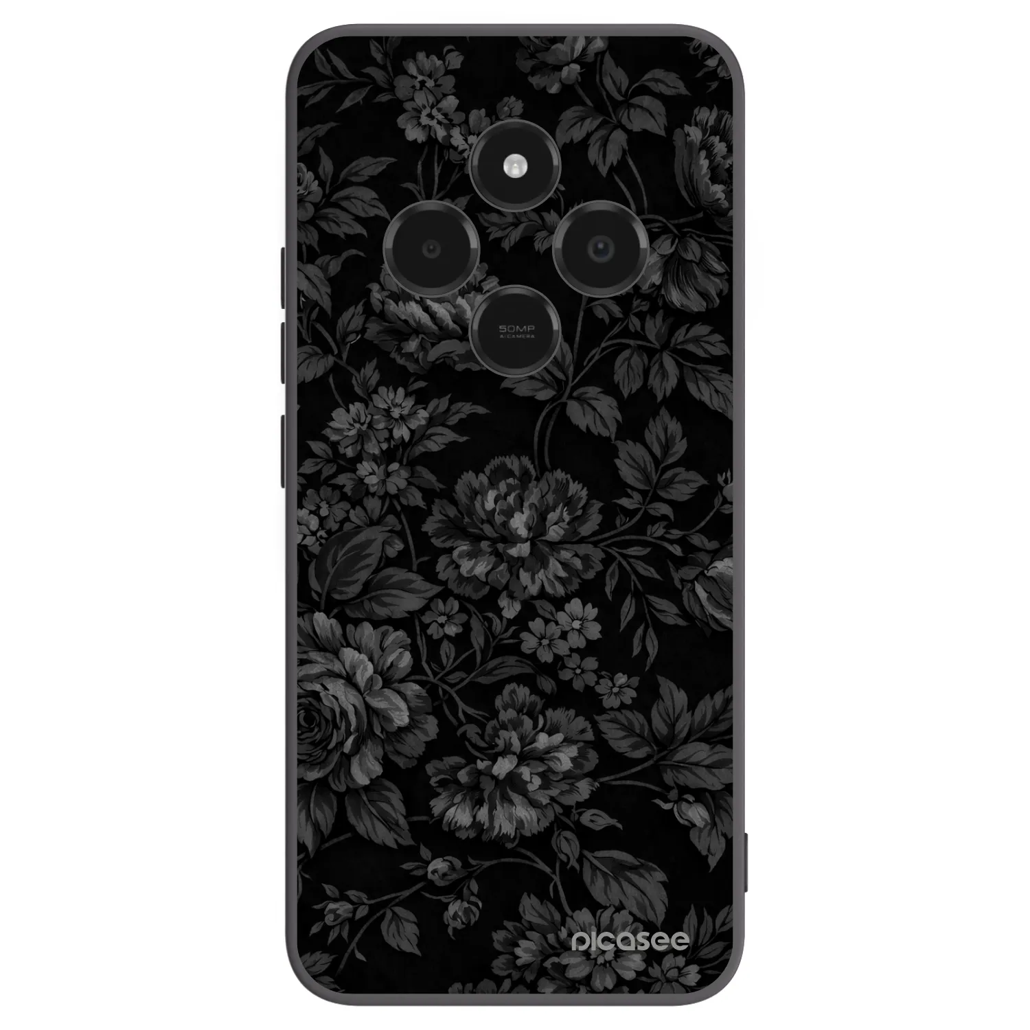 Picasee silikonski črni ovitek za Xiaomi Poco C75 - Dark Romance