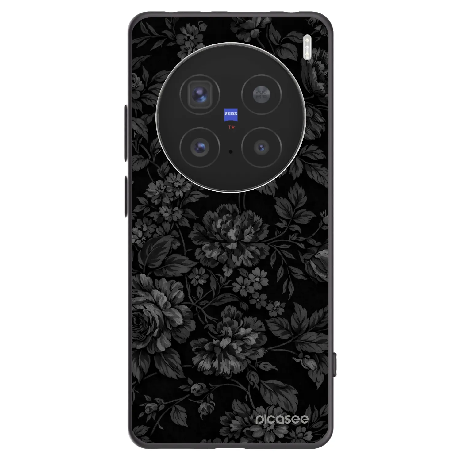 Picasee silikonski črni ovitek za Vivo X200 Pro - Dark Romance