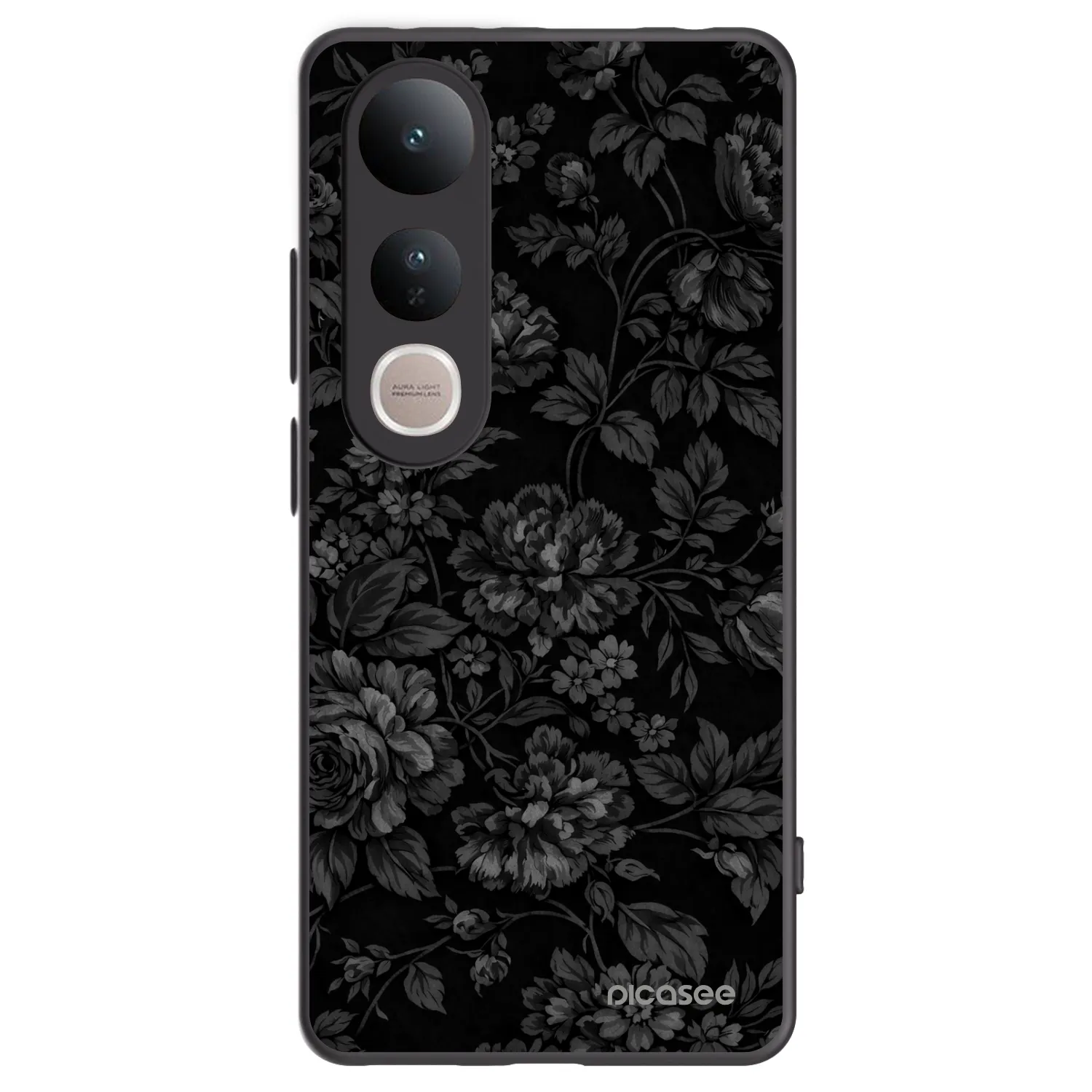 Picasee silikonski črni ovitek za Vivo V50 Lite 5G - Dark Romance