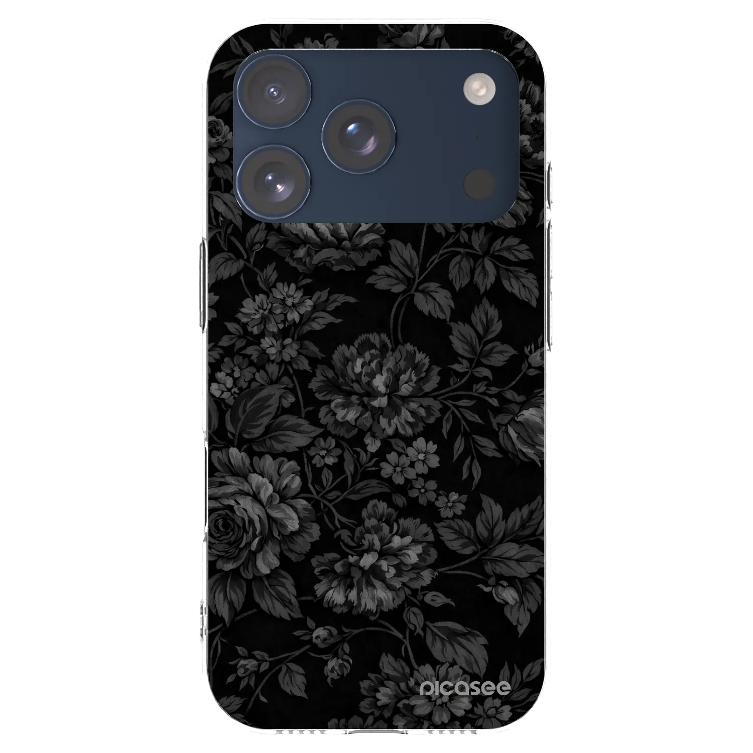 Picasee silikonski prozorni ovitek za Apple iPhone 17 Pro - Dark Romance