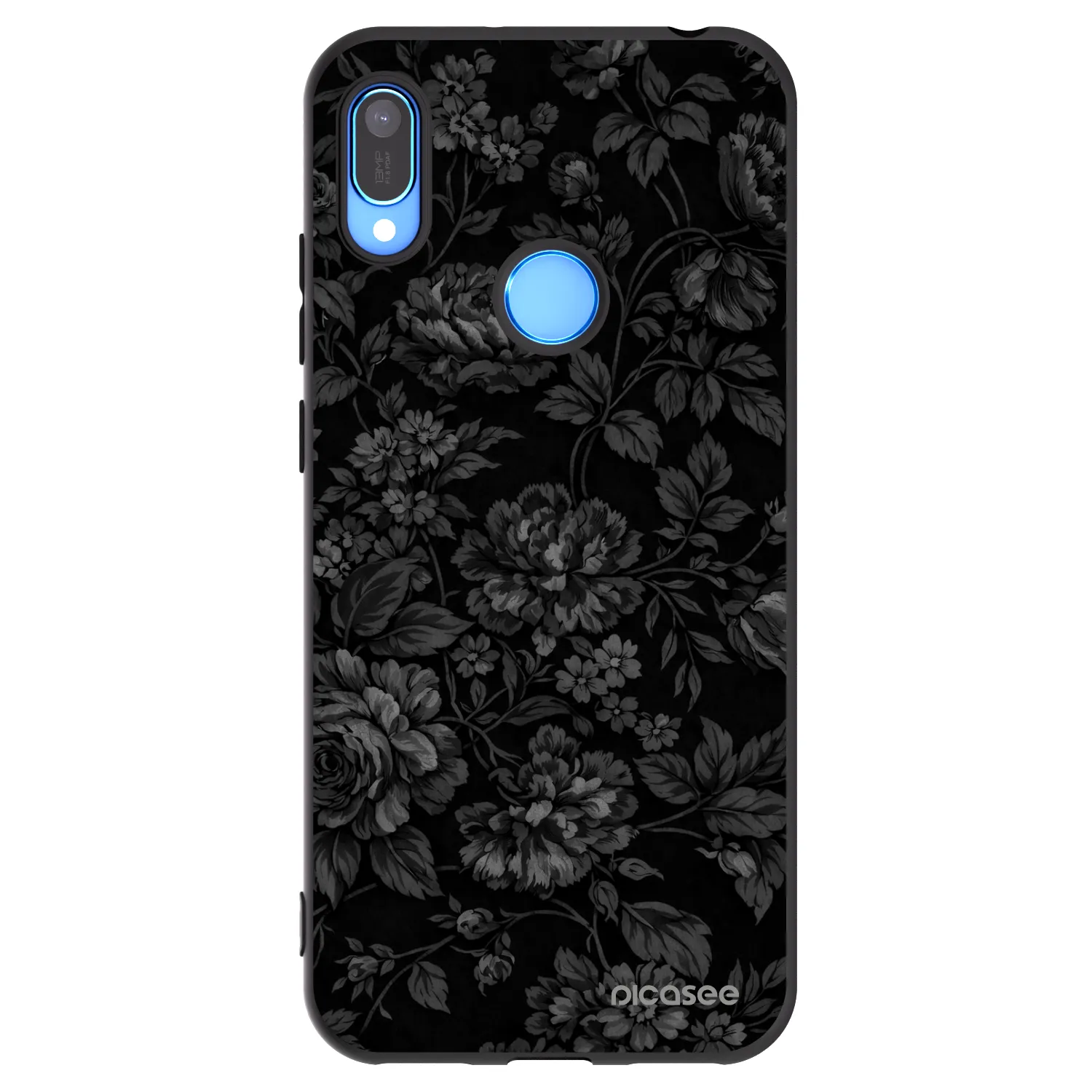 Picasee silikonski črni ovitek za Huawei Y6 2019 - Dark Romance