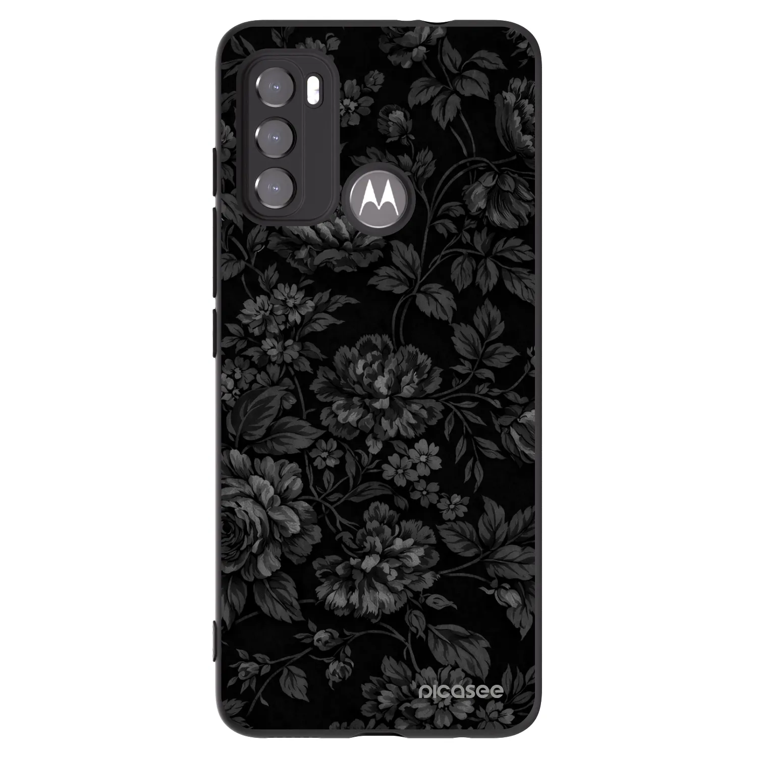 Picasee silikonski črni ovitek za Motorola Edge 60 5G - Dark Romance