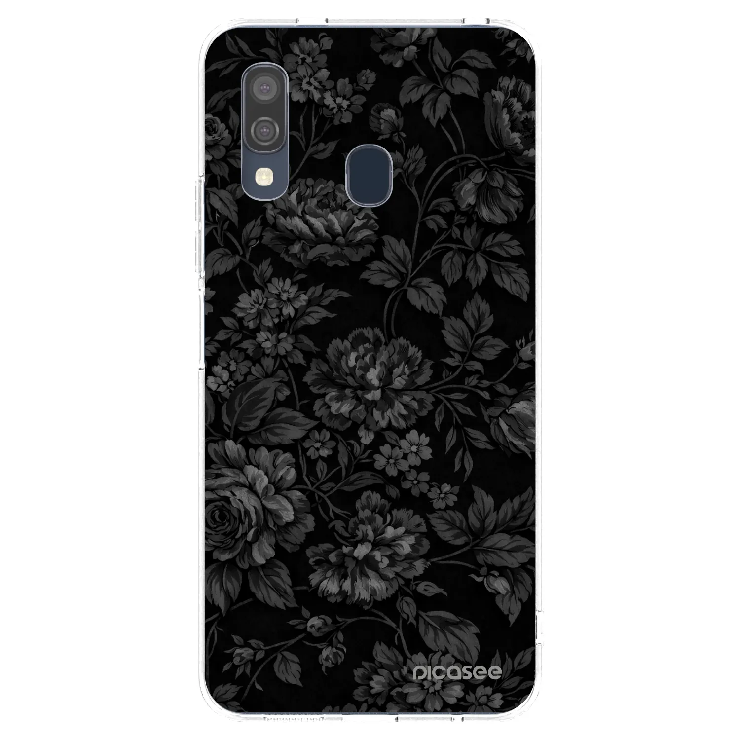 Picasee silikonski prozorni ovitek za Samsung Galaxy A40 A405F - Dark Romance