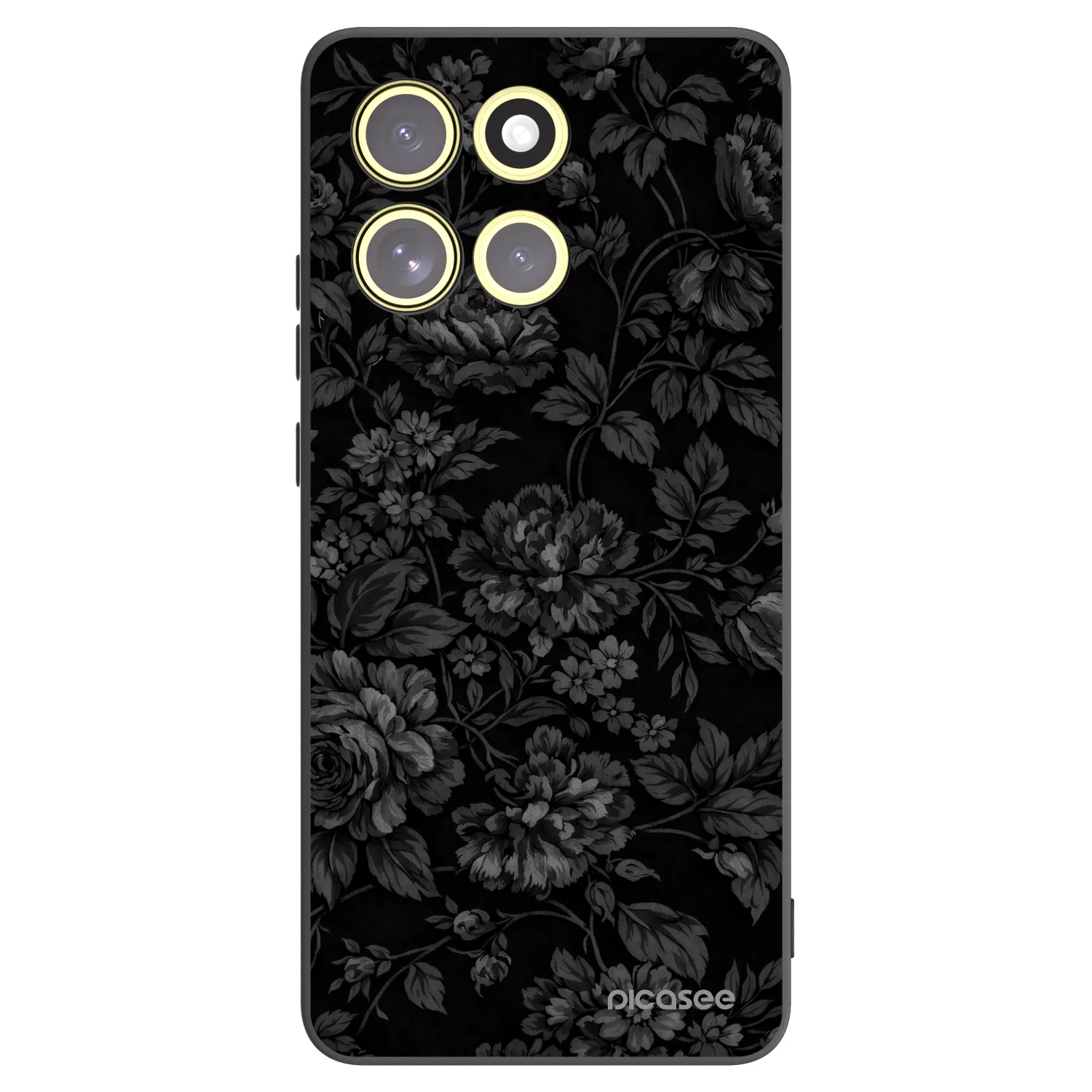 Picasee silikonski črni ovitek za Motorola Moto G86 5G - Dark Romance