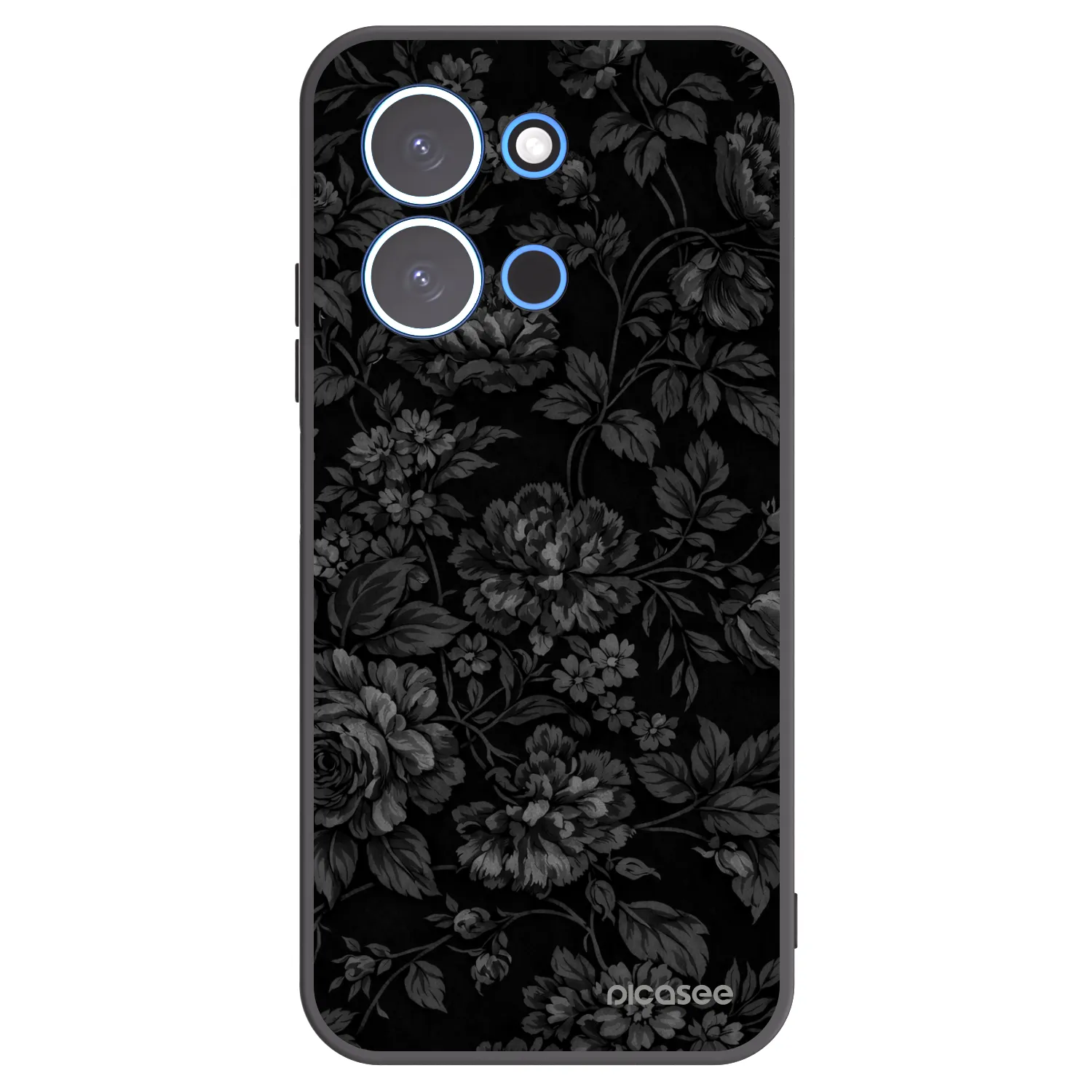 Picasee silikonski črni ovitek za Xiaomi Redmi 15C 4G - Dark Romance