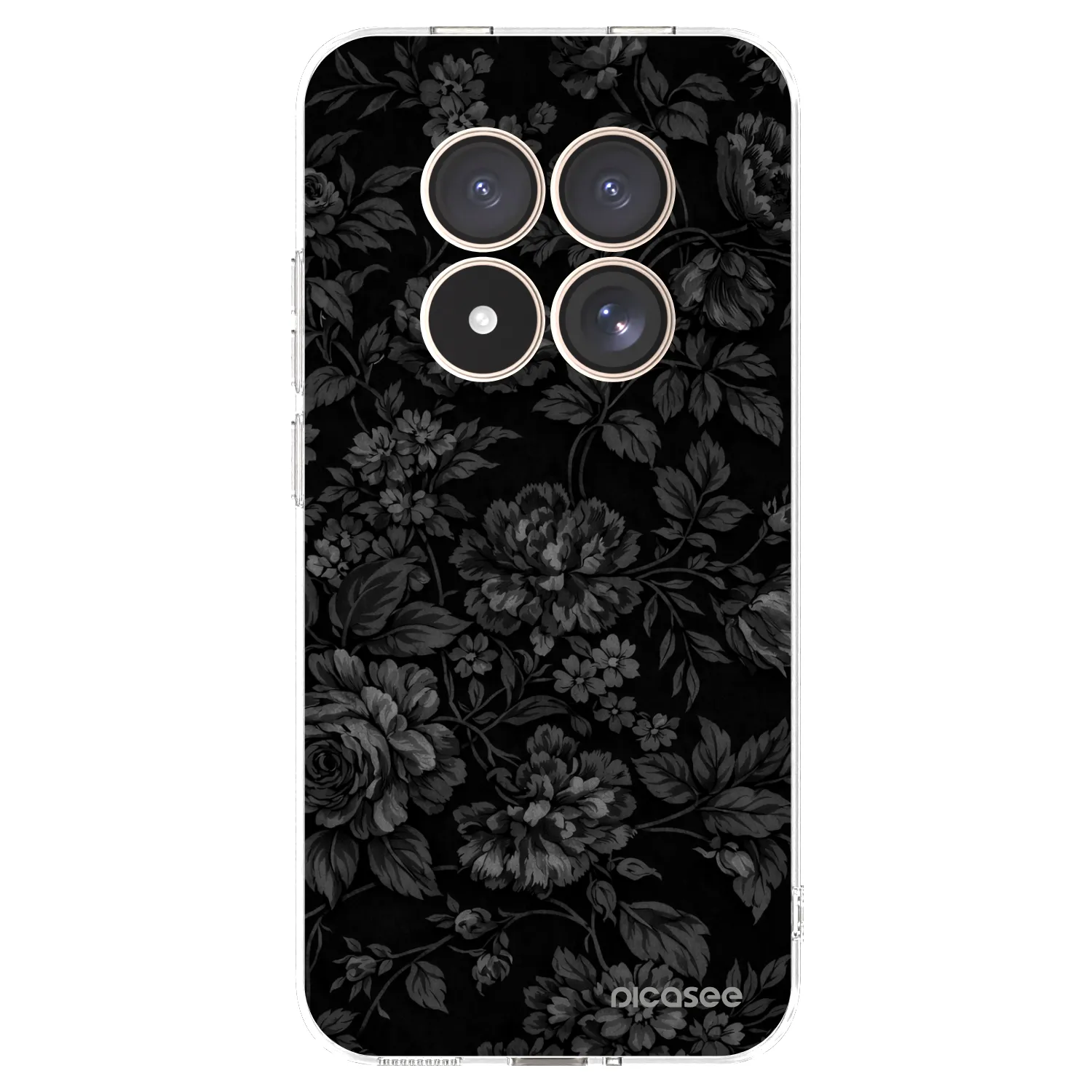 Picasee silikonski prozorni ovitek za Xiaomi Redmi Note 15 Pro 4G - Dark Romance