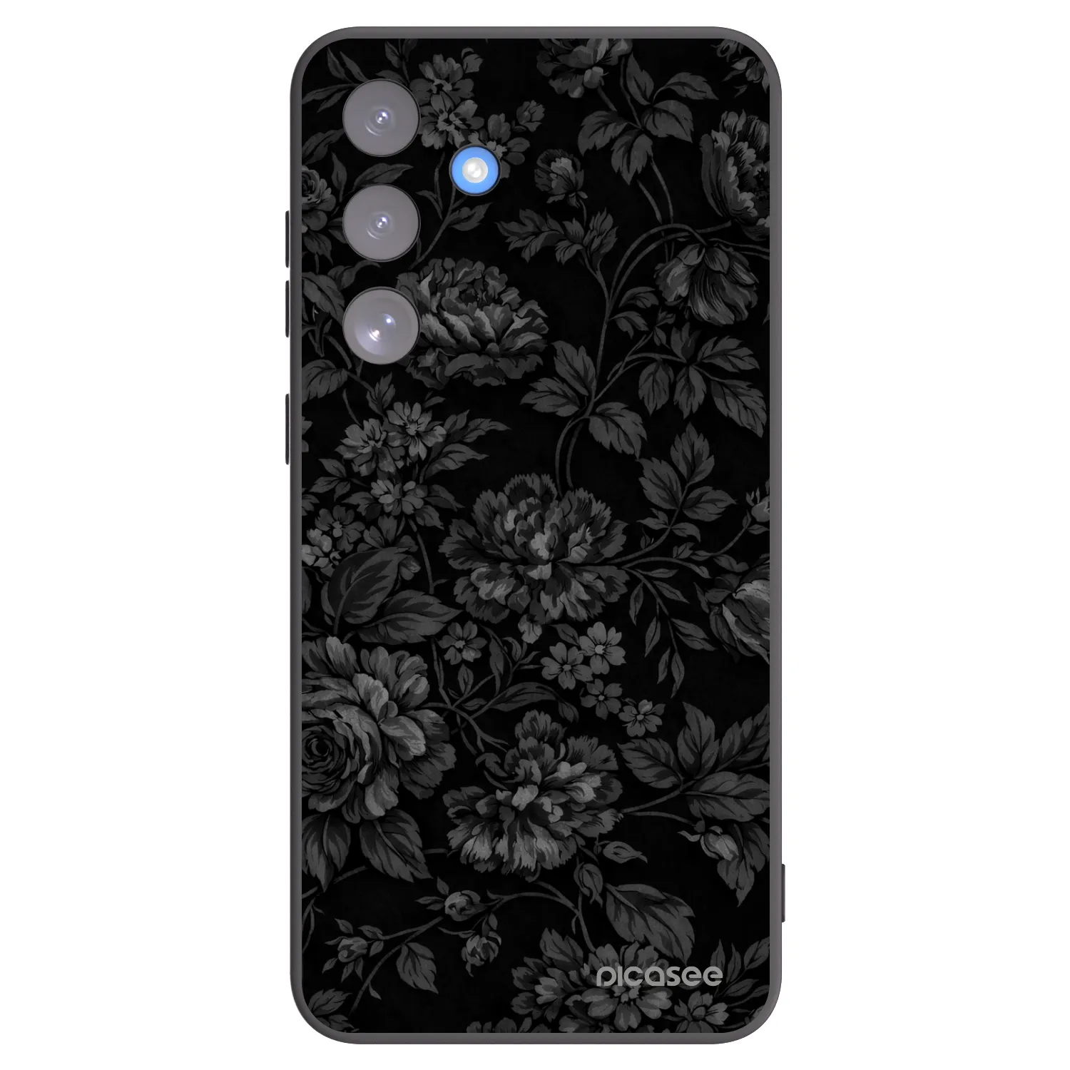 Picasee silikonski črni ovitek za Samsung Galaxy S25 FE 5G - Dark Romance