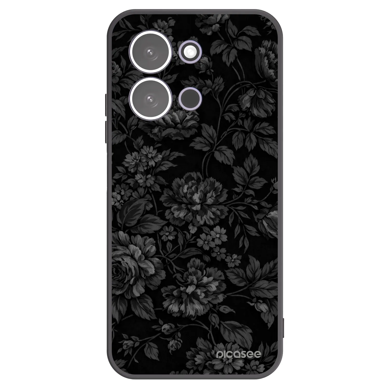 Picasee silikonski črni ovitek za Xiaomi Redmi 15C 5G - Dark Romance