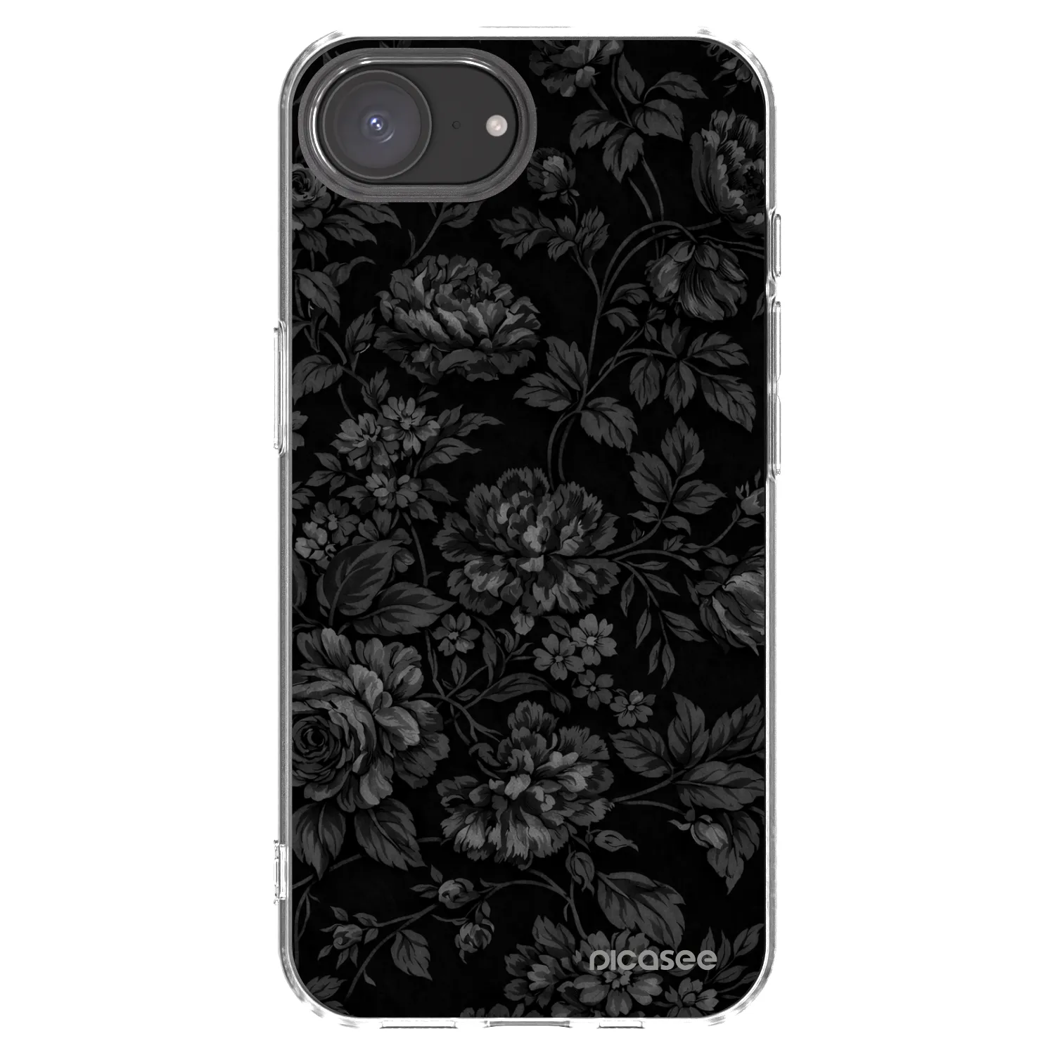 Picasee silikonski prozorni ovitek za Apple iPhone 17e - Dark Romance