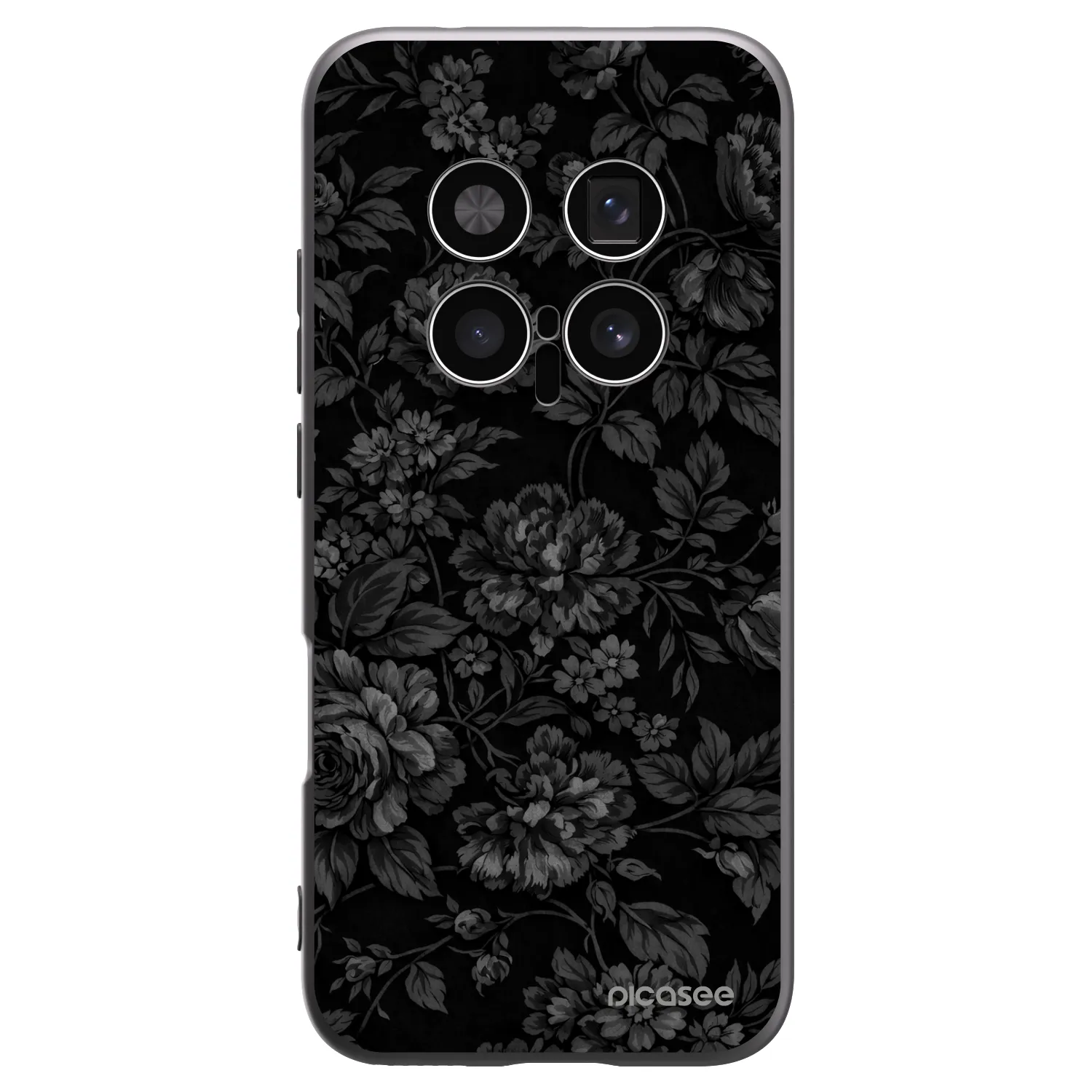 Picasee silikonski črni ovitek za Honor Magic8 Pro 5G - Dark Romance