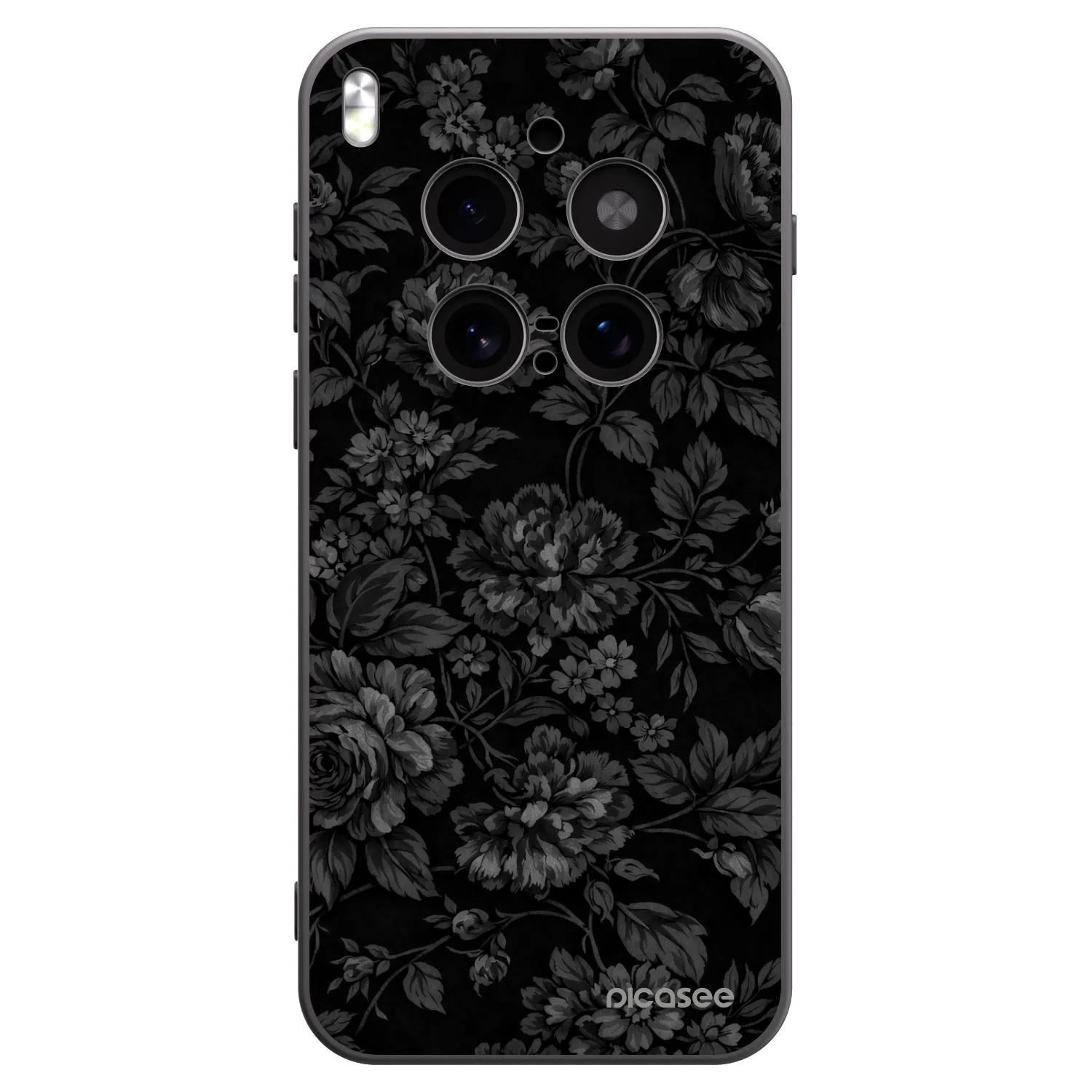 Picasee silikonski črni ovitek za Vivo X300 Pro - Dark Romance
