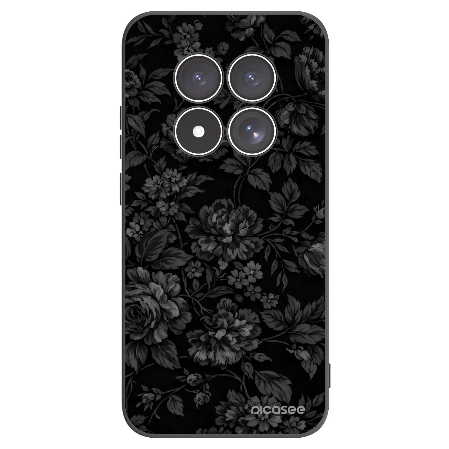 Picasee silikonski črni ovitek za Xiaomi Redmi Note 15 Pro 5G - Dark Romance