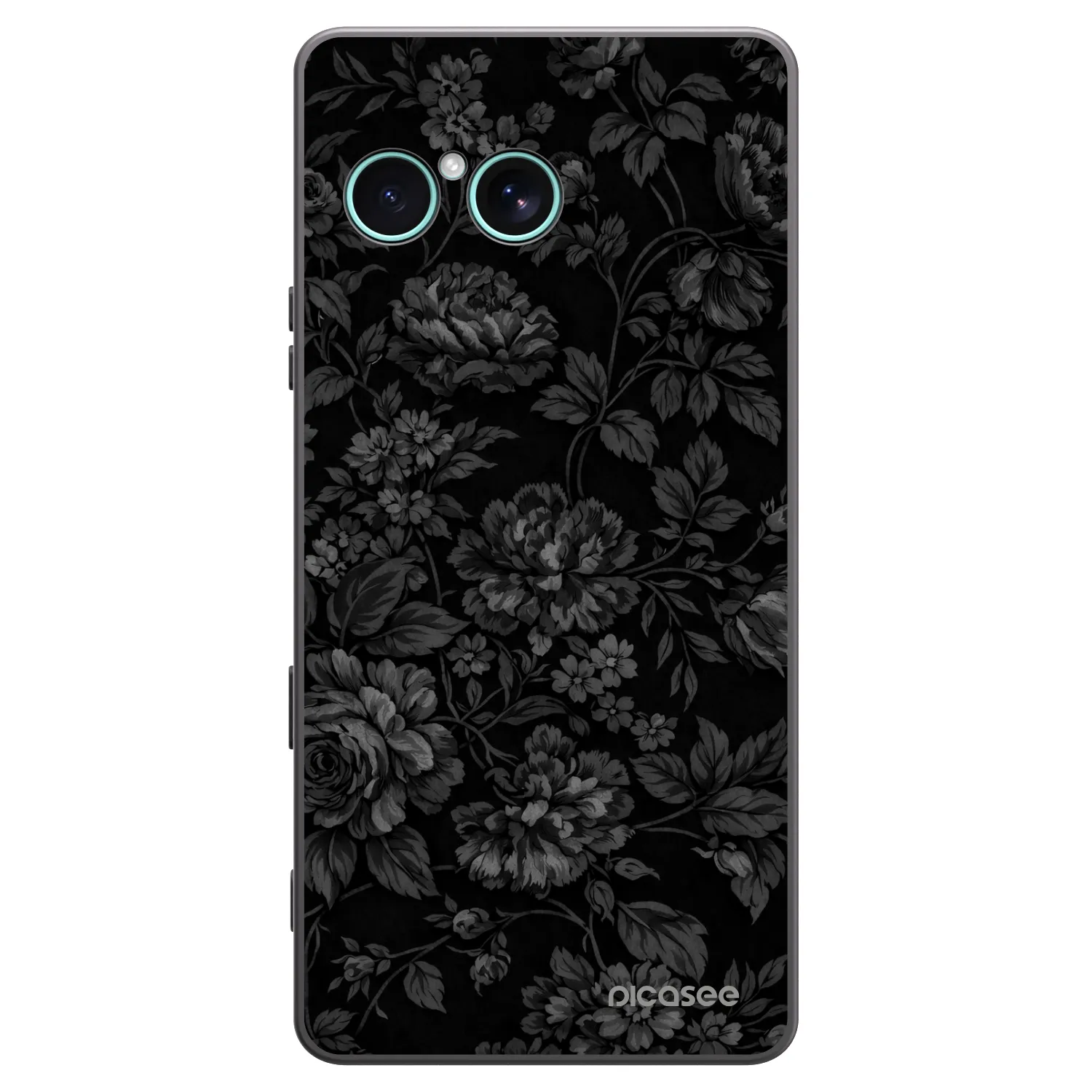 Picasee silikonski črni ovitek za Sony Xperia 10 VII - Dark Romance