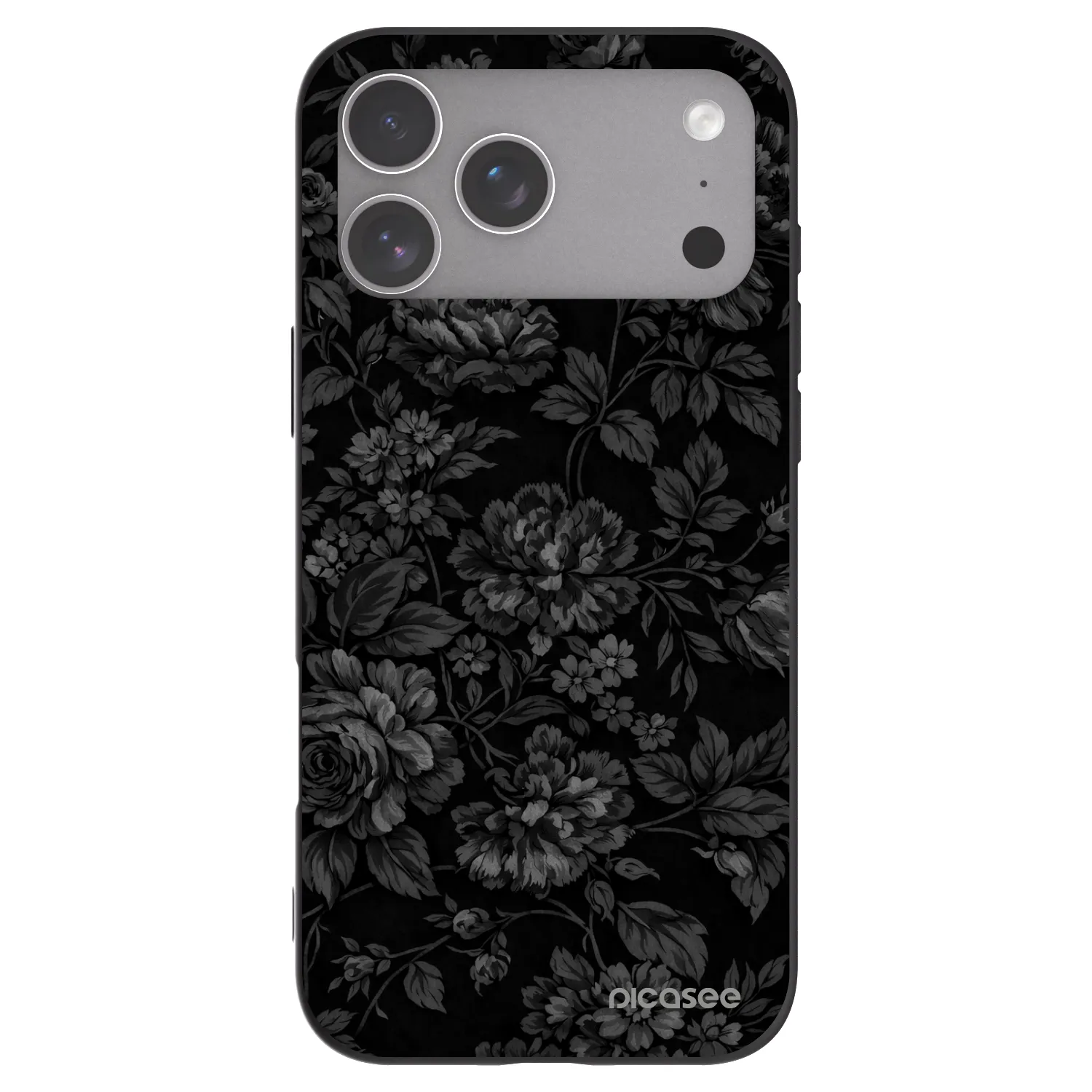 Picasee silikonski črni ovitek za Apple iPhone 18 Pro Max - Dark Romance