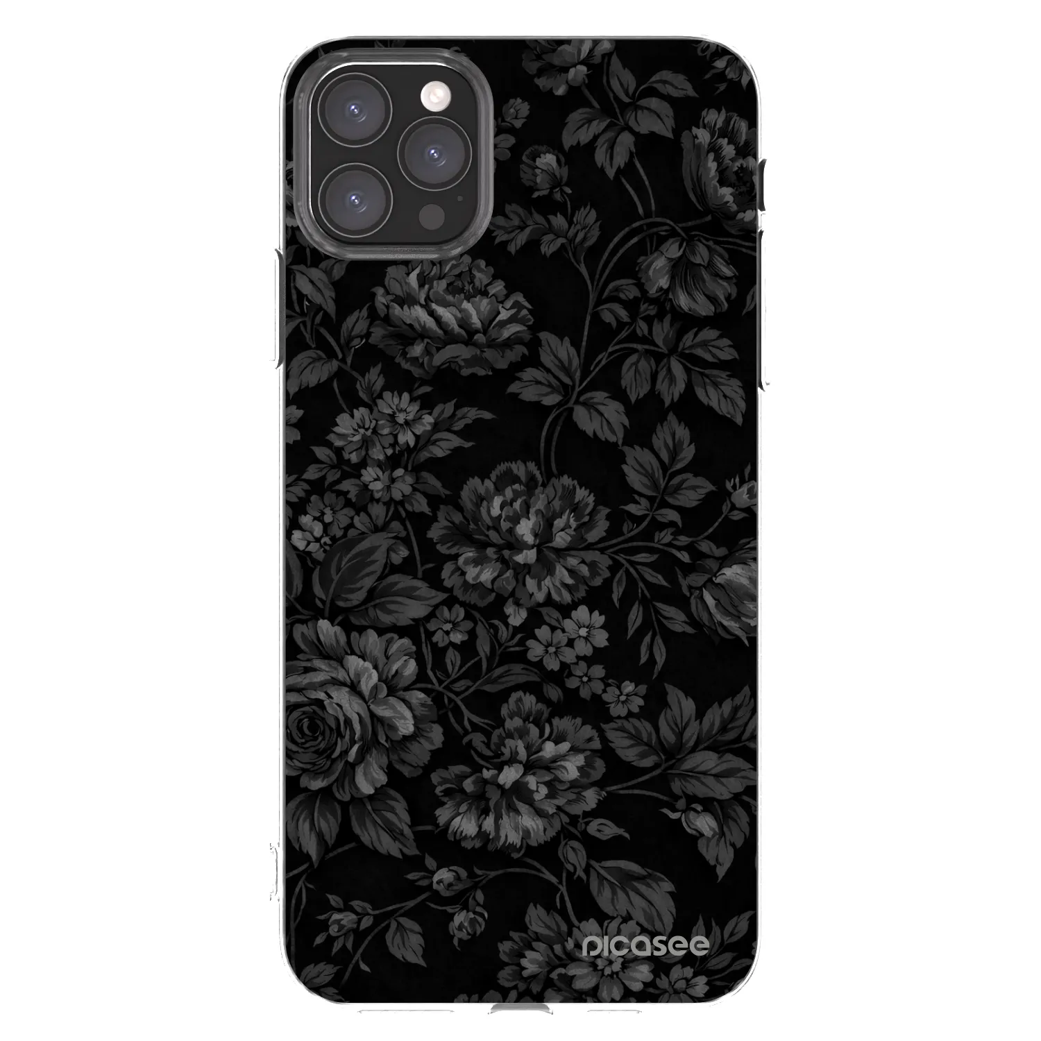 Picasee silikonski prozorni ovitek za Apple iPhone 11 Pro Max - Dark Romance