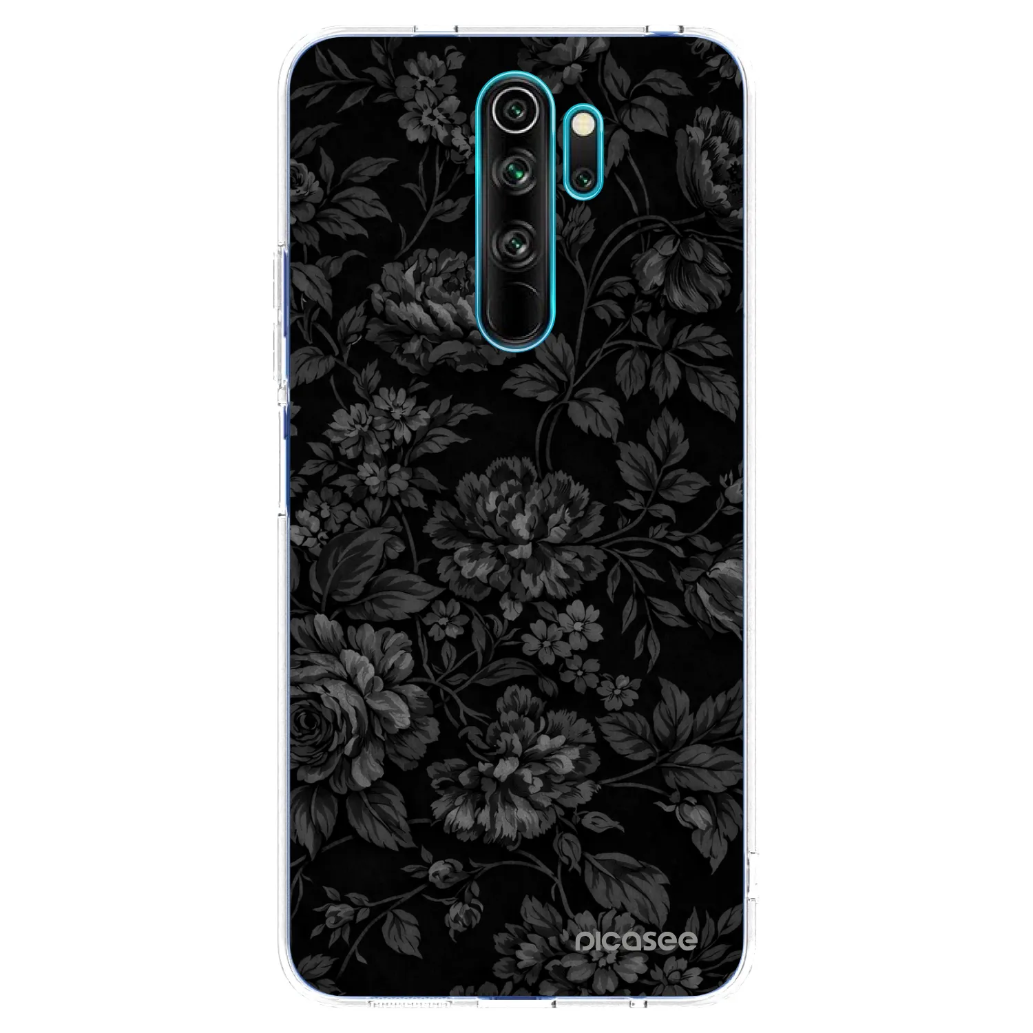 Picasee silikonski prozorni ovitek za Xiaomi Redmi Note 8 Pro - Dark Romance