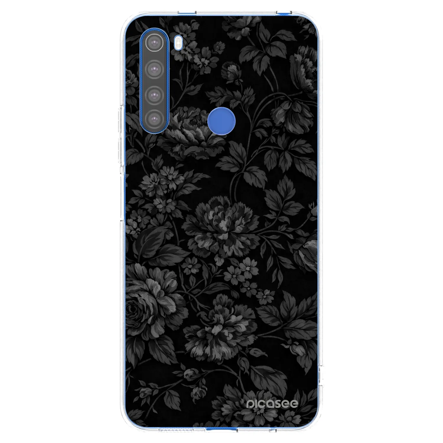 Picasee silikonski prozorni ovitek za Xiaomi Redmi Note 8T - Dark Romance