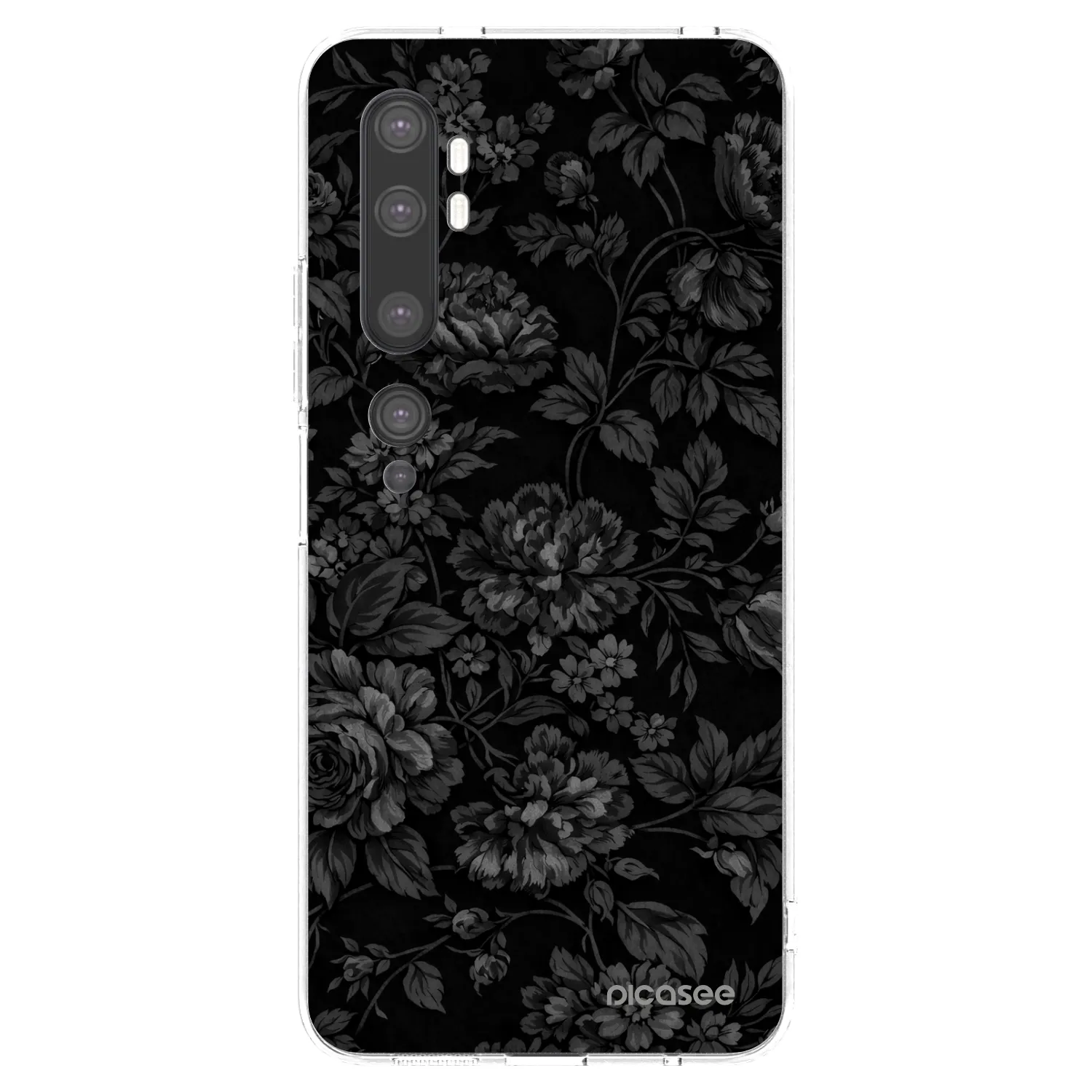 Picasee silikonski prozorni ovitek za Xiaomi Mi Note 10 (Pro) - Dark Romance