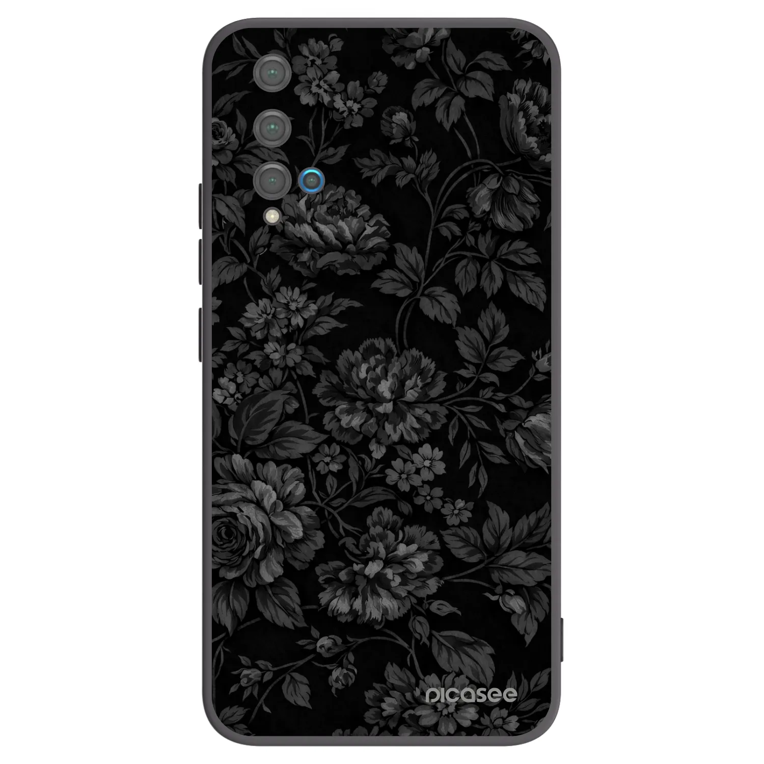 Picasee silikonski črni ovitek za Huawei Nova 5T - Dark Romance