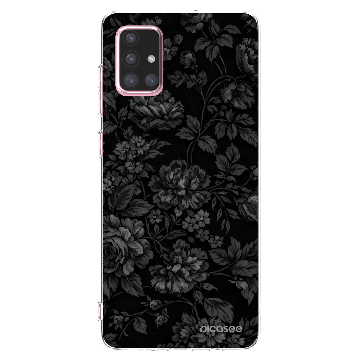 Picasee silikonski prozorni ovitek za Samsung Galaxy A71 A715F - Dark Romance