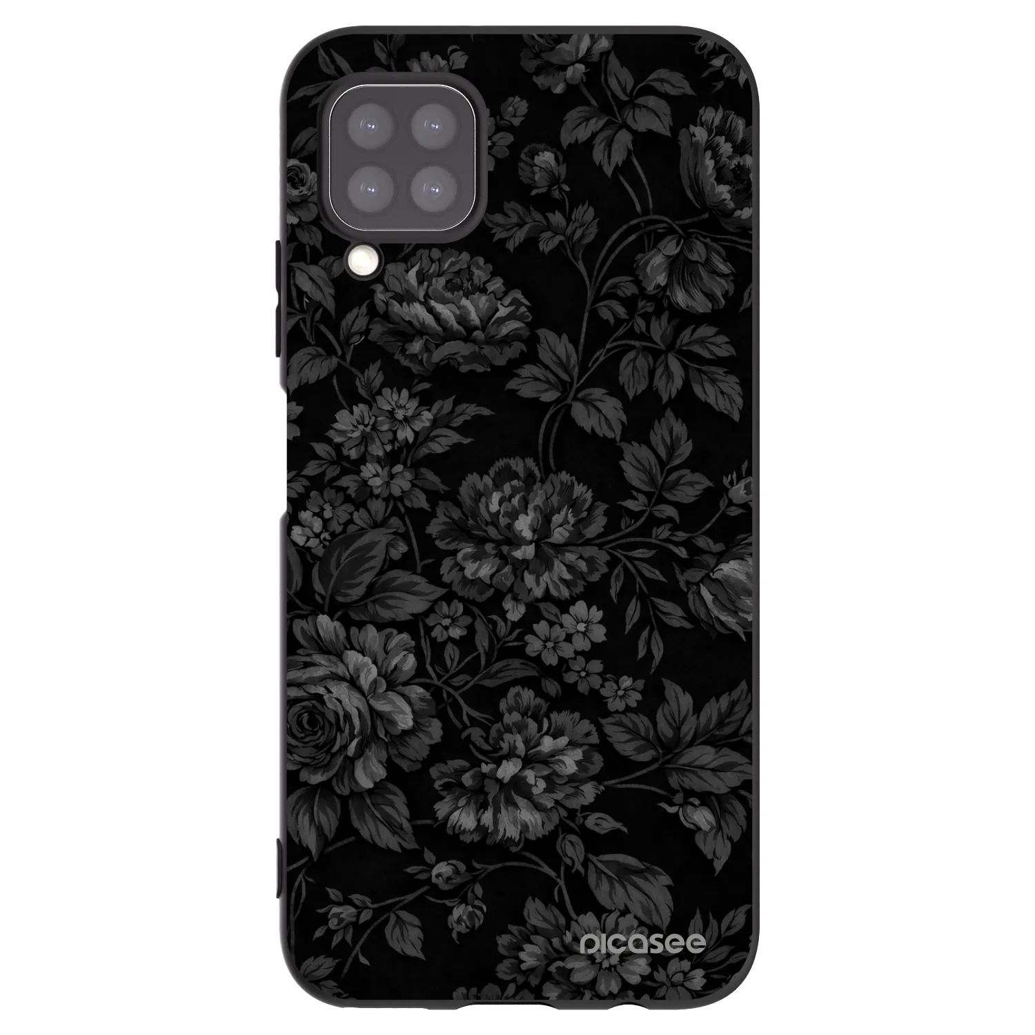 Picasee silikonski črni ovitek za Huawei P40 Lite - Dark Romance