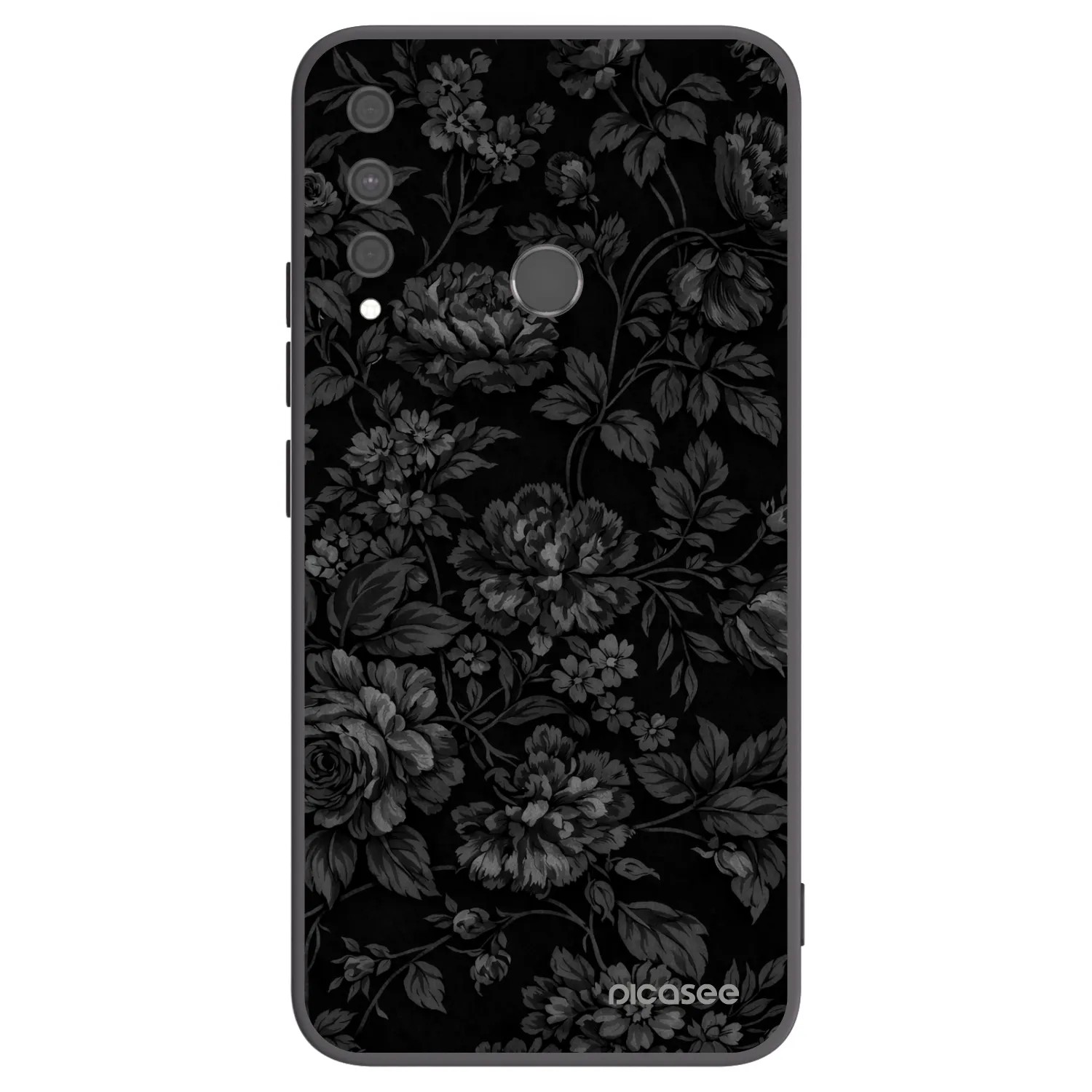 Picasee silikonski črni ovitek za Huawei P40 Lite E - Dark Romance