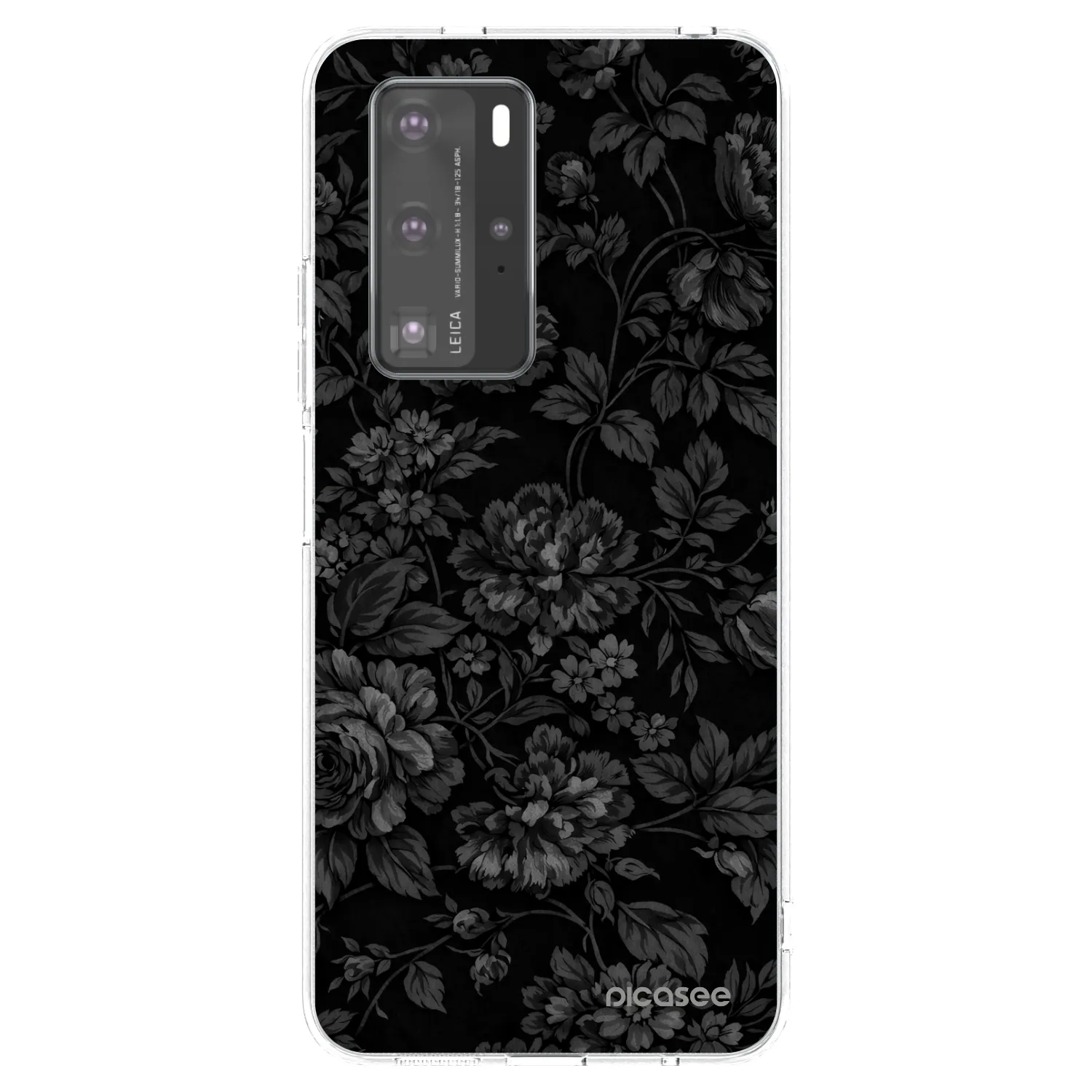 Picasee silikonski prozorni ovitek za Huawei P40 Pro - Dark Romance
