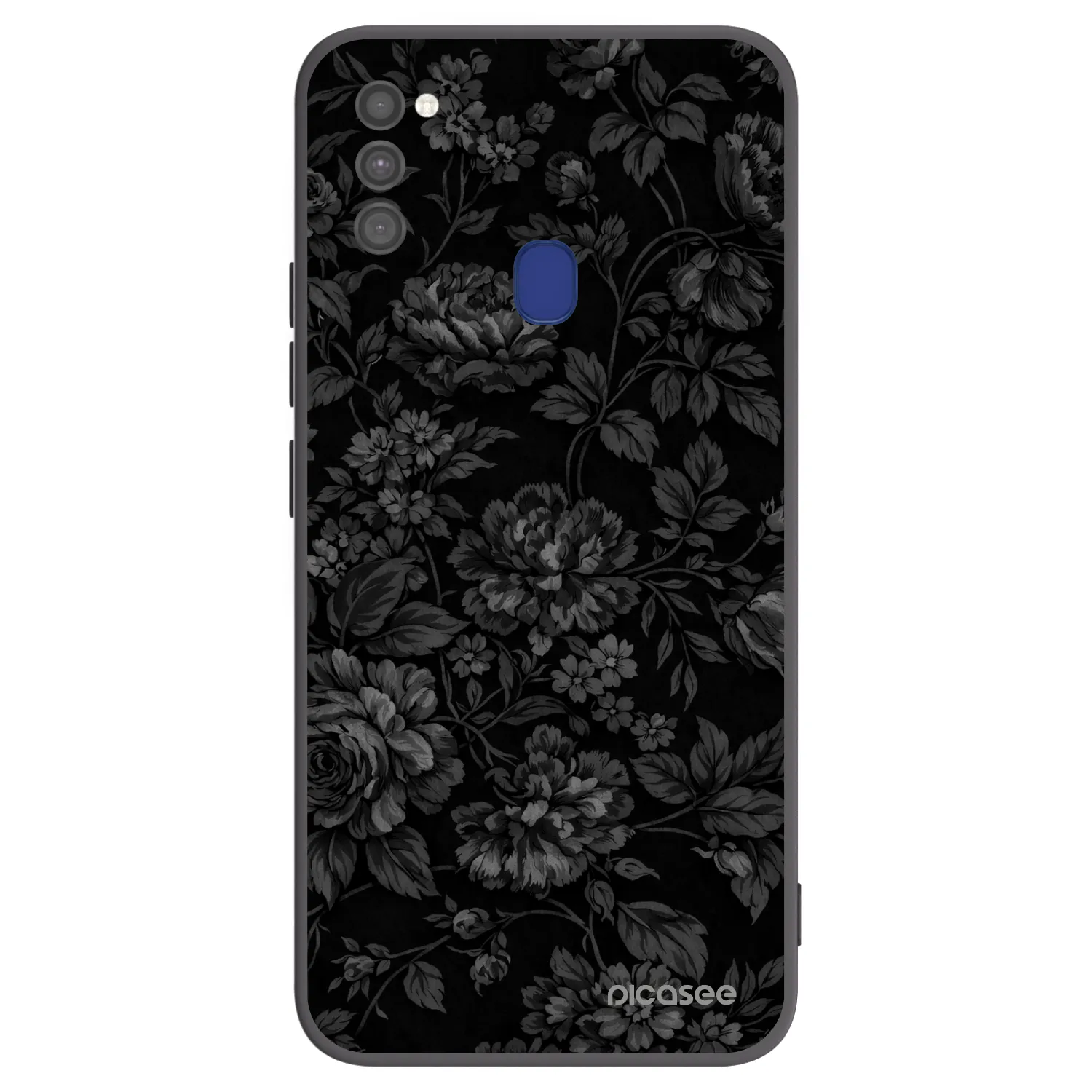 Picasee silikonski črni ovitek za Samsung Galaxy M21 M215F - Dark Romance
