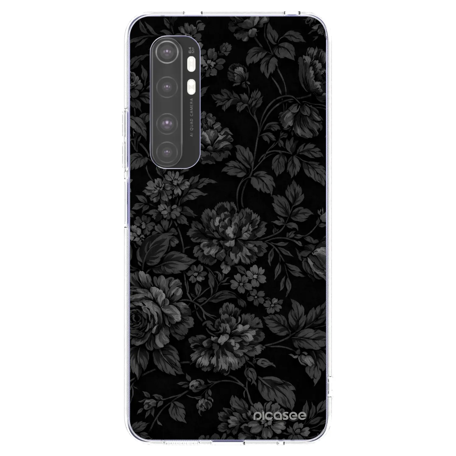 Picasee silikonski prozorni ovitek za Xiaomi Mi Note 10 Lite - Dark Romance