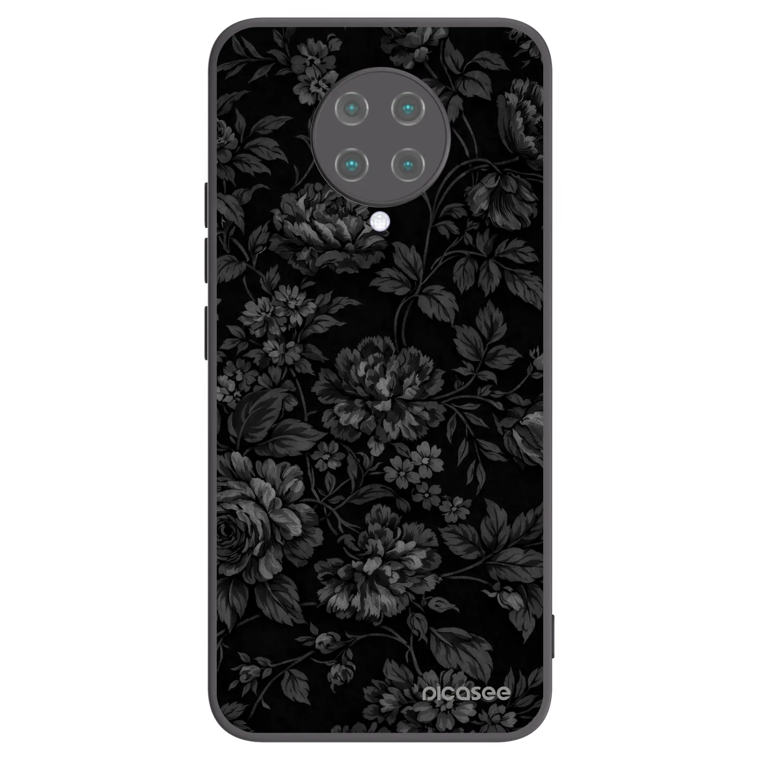 Picasee silikonski črni ovitek za Xiaomi Poco F2 Pro - Dark Romance
