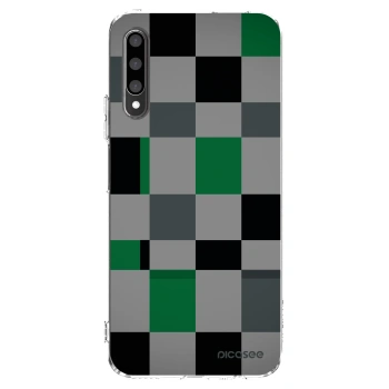 Picasee silikonski prozorni ovitek za Honor 9X Pro - Block Grid