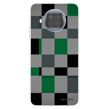 Picasee silikonski prozorni ovitek za Xiaomi Mi 10T Lite - Block Grid