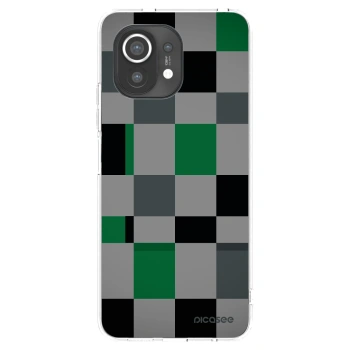 Picasee silikonski prozorni ovitek za Xiaomi Mi 11 - Block Grid