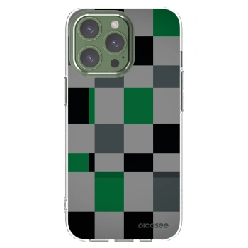 Picasee silikonski prozorni ovitek za Apple iPhone 13 Pro - Block Grid