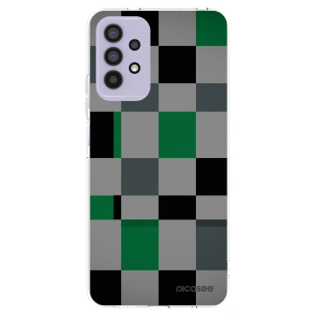 Picasee silikonski prozorni ovitek za Samsung Galaxy A32 4G SM-A325F - Block Grid