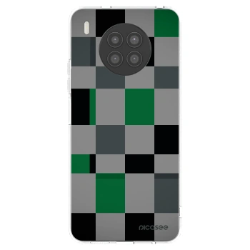 Picasee silikonski prozorni ovitek za Huawei Nova 8i - Block Grid