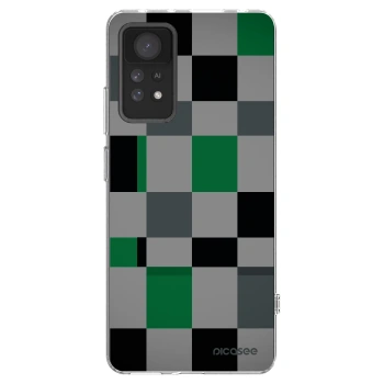 Picasee silikonski prozorni ovitek za Xiaomi Redmi Note 11 Pro 5G - Block Grid