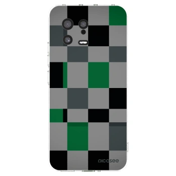 Picasee silikonski prozorni ovitek za Xiaomi 13 - Block Grid