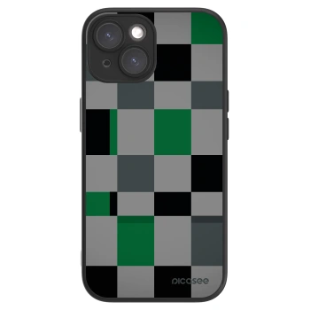 Picasee ULTIMATE CASE MagSafe za Apple iPhone 15 - Block Grid