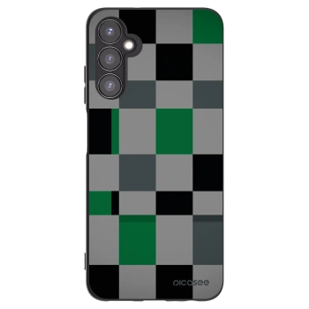 Picasee silikonski črni ovitek za Samsung Galaxy A05s A057G - Block Grid